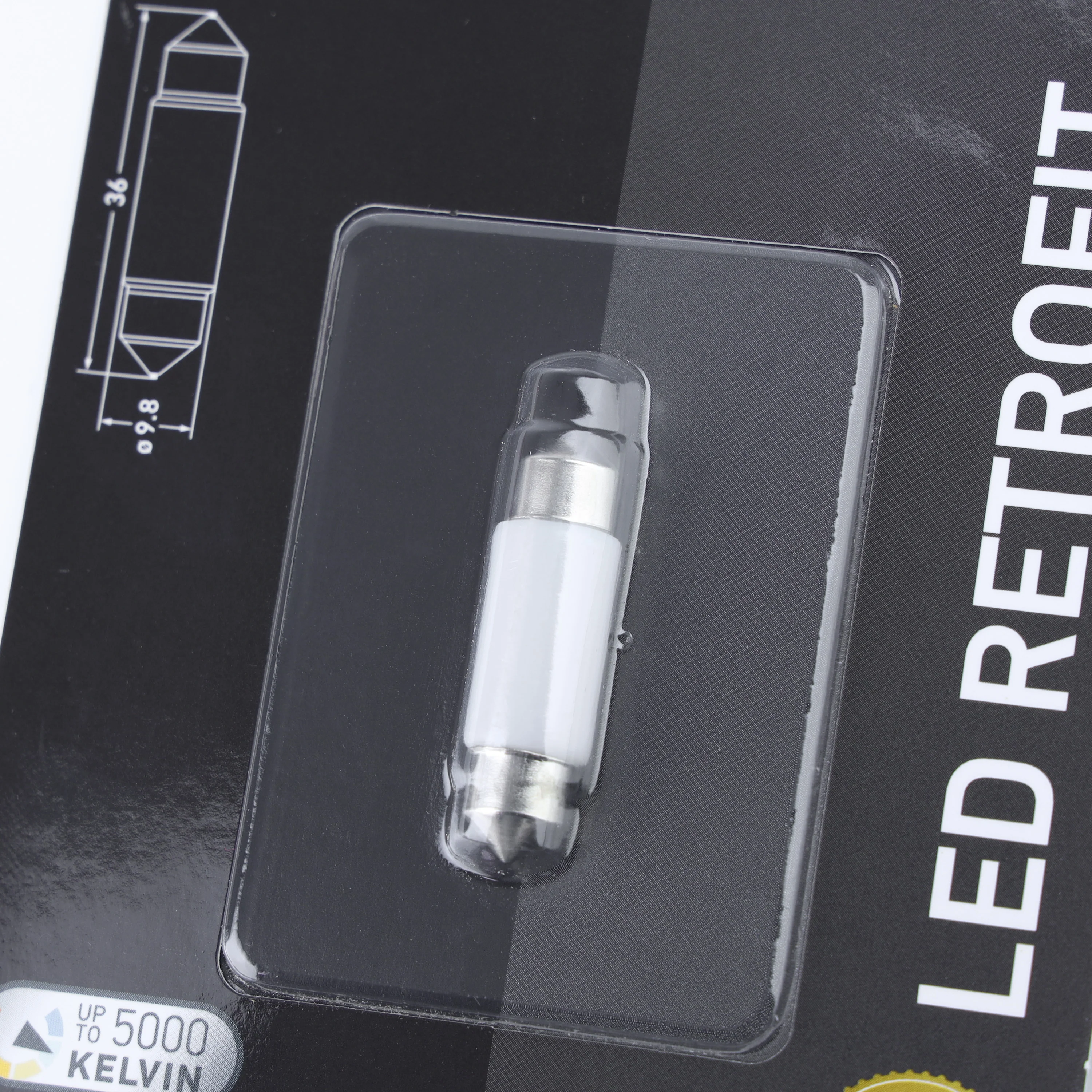 1x Hella 36mm LED Festoon Bulb - Image 4