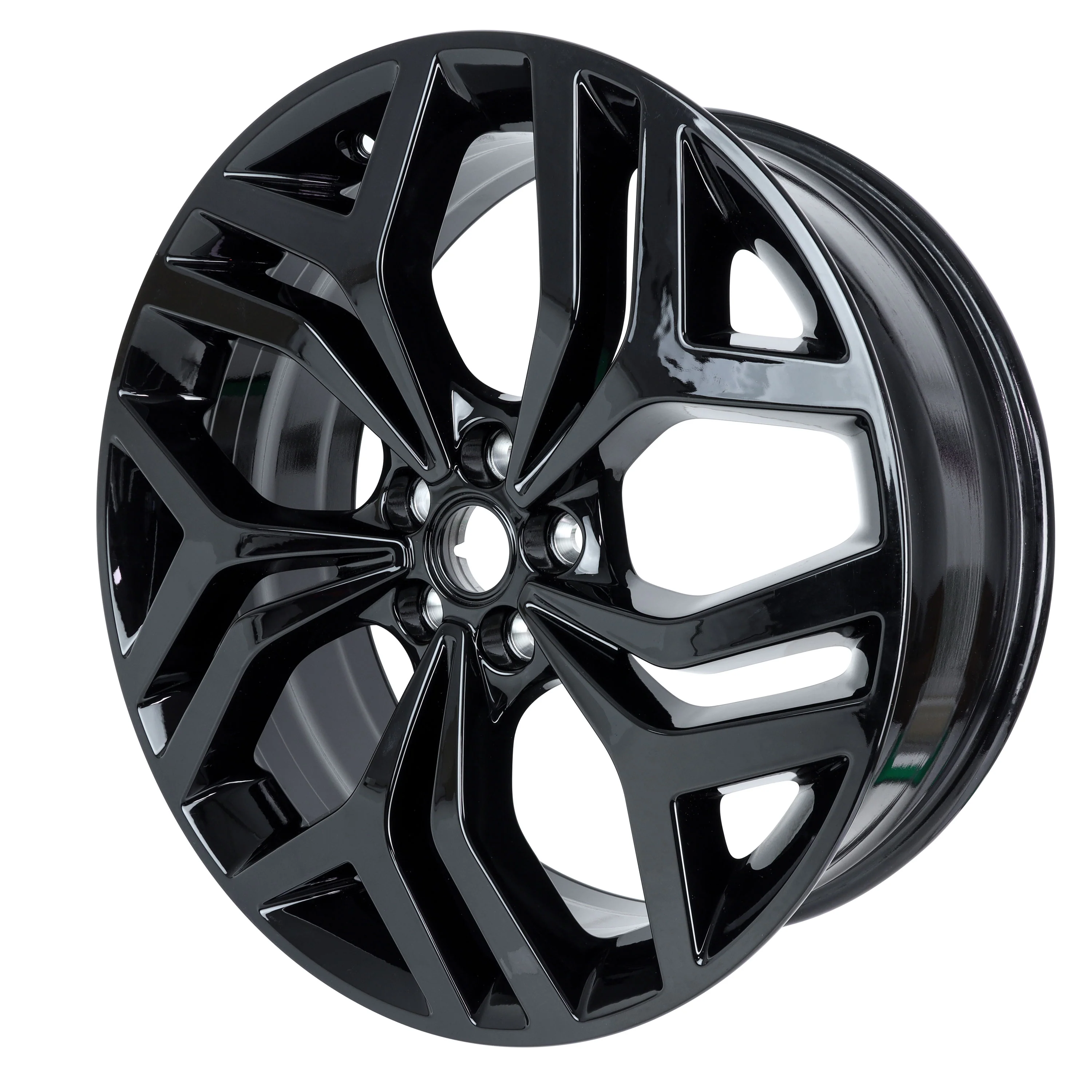20" Alloy Wheels - Gloss Black - Set of 4 for Land Rover Freelander 2 Genuine - Image 3