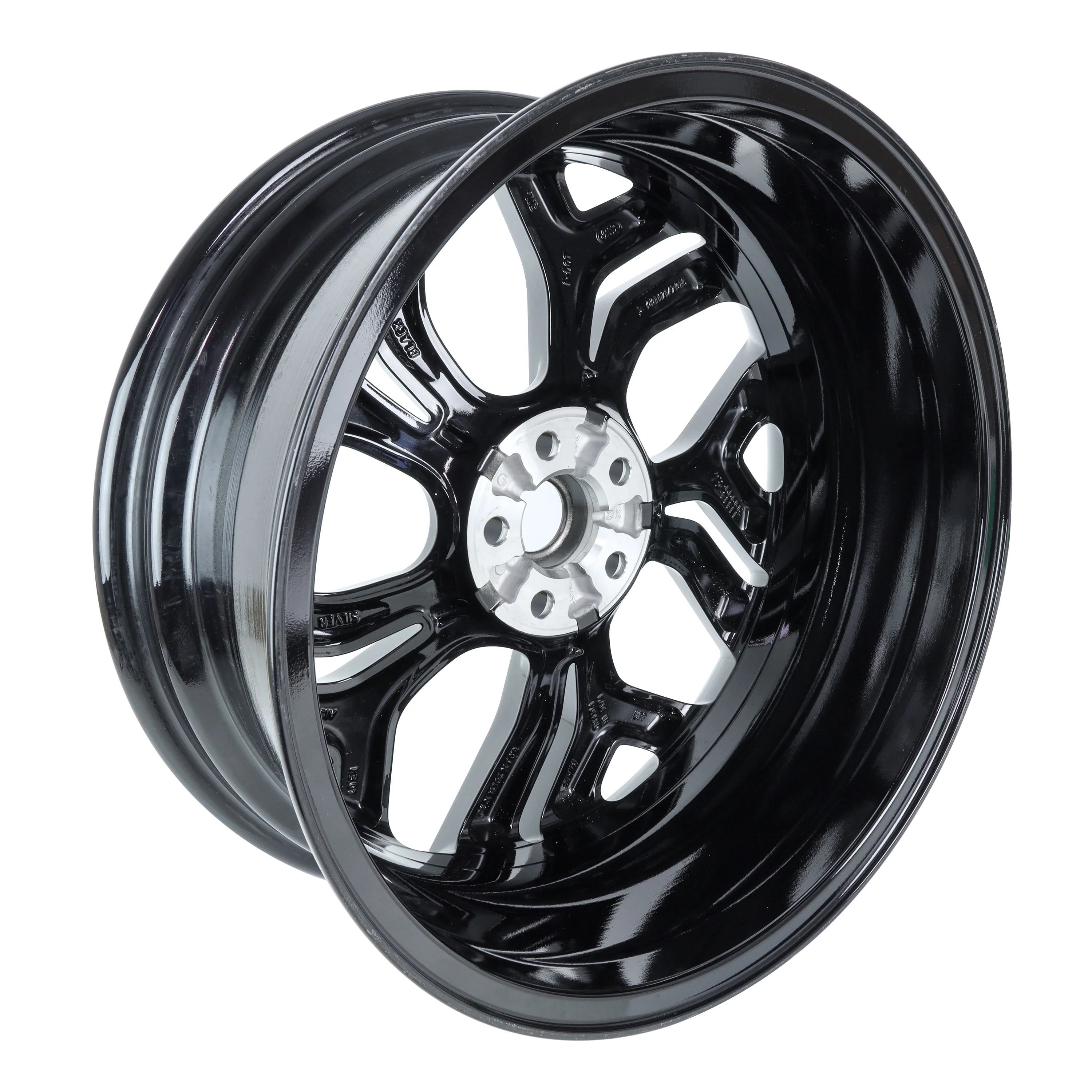 20" Alloy Wheels - Gloss Black - Set of 4 for Land Rover Freelander 2 Genuine - Image 6