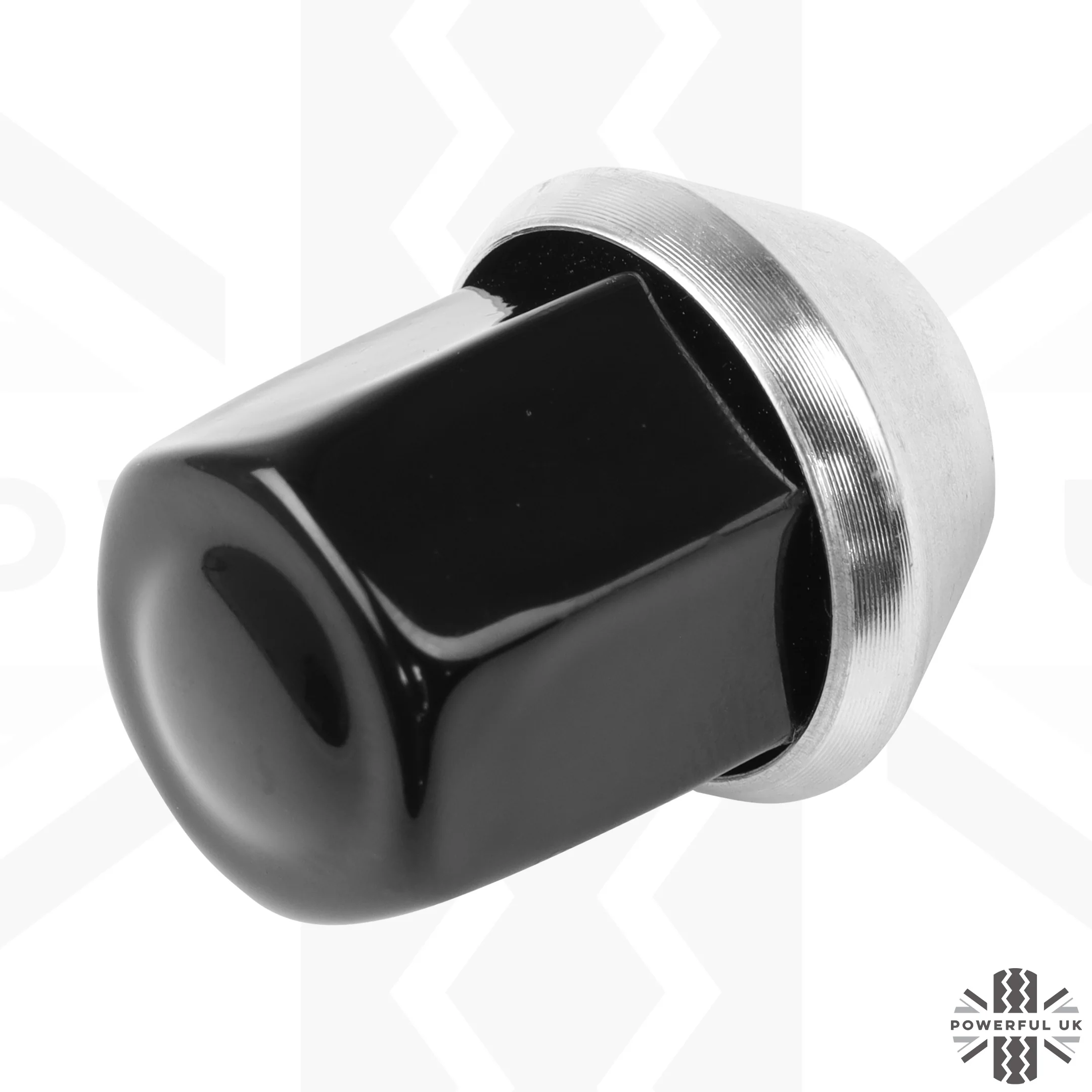 20x Black Alloy Wheel Nuts for Range Rover Evoque - Image 4