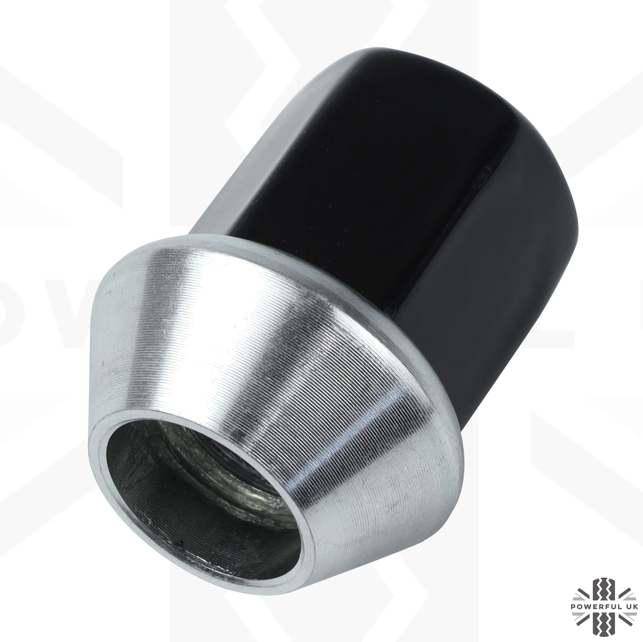 20x Black Alloy Wheel Nuts for Range Rover Evoque - Image 5