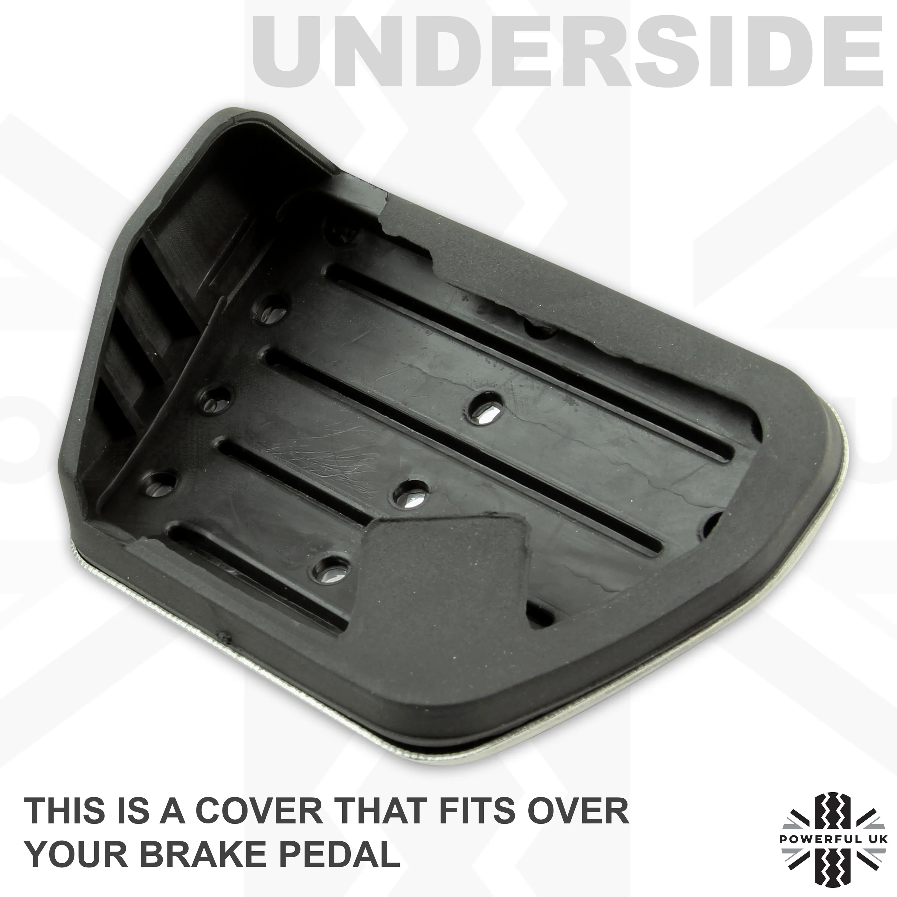 Alloy Brake Pedal Cover for Range Rover L322 - Aftermarket - Image 2