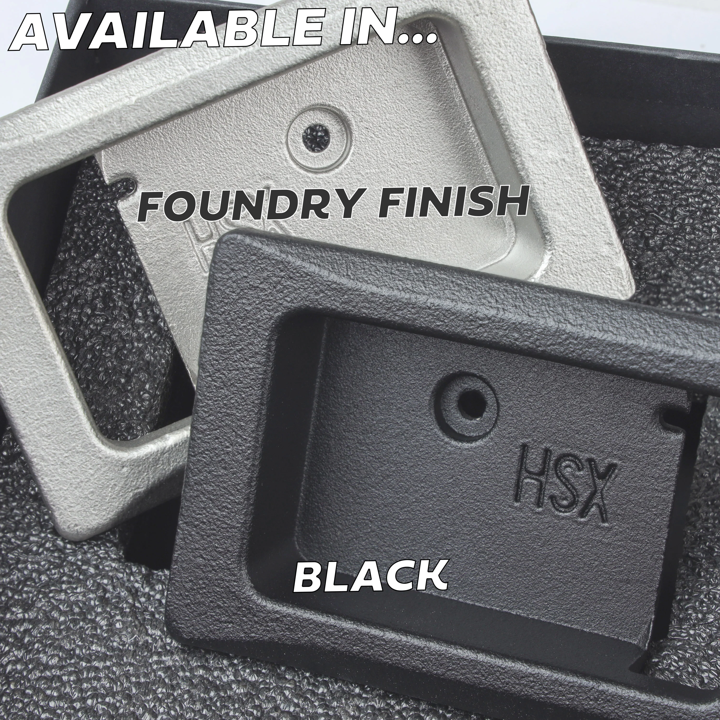 2x Door Handle Bowls for Range Rover Classic - Foundry Finish - Image 5