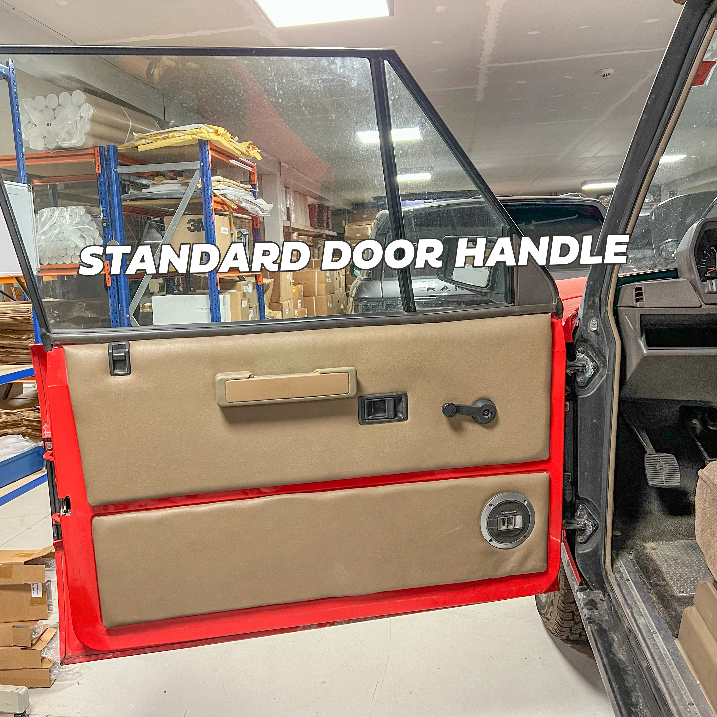 2x Door Handle Bowls for Range Rover Classic - Foundry Finish - Image 6