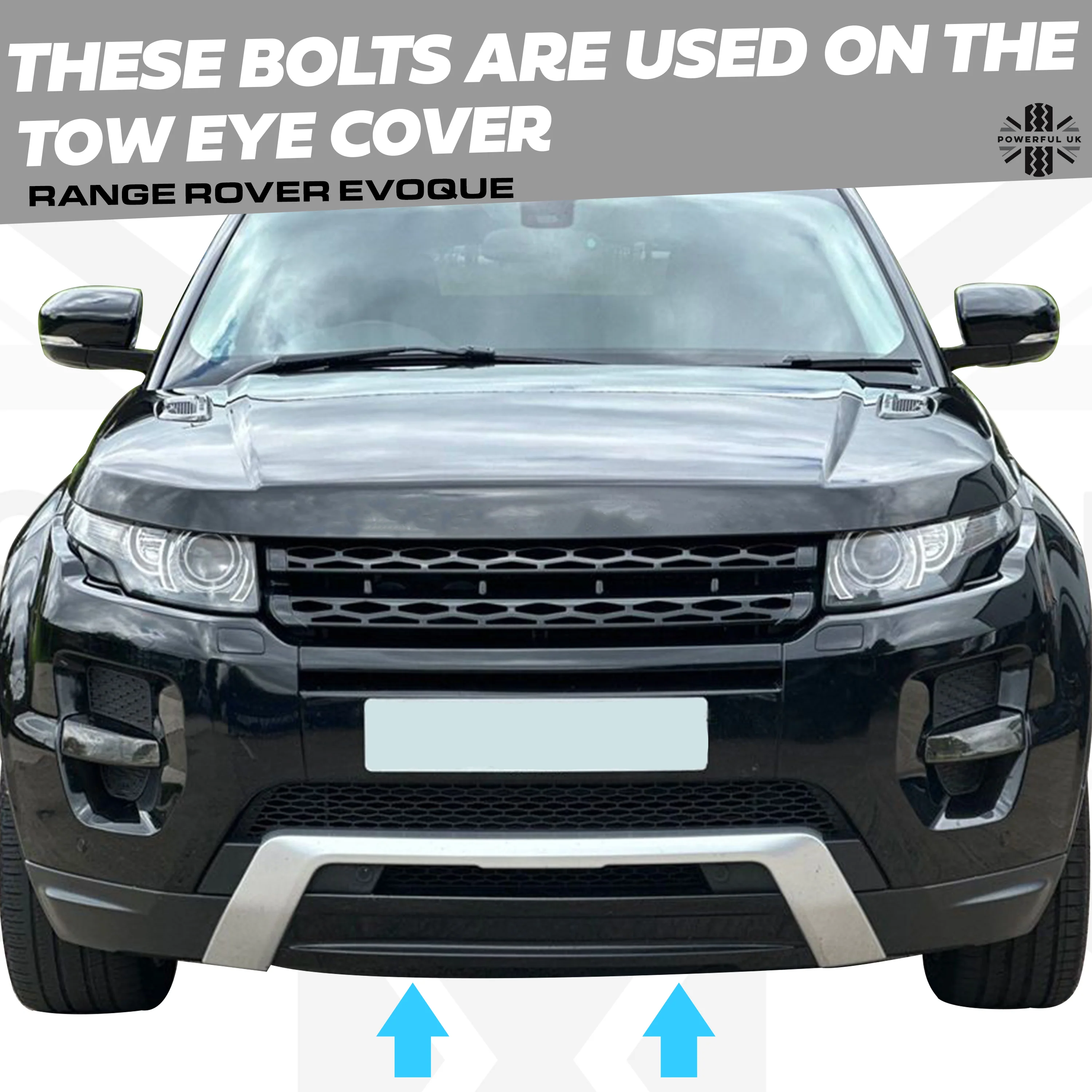 2x Genuine Bolts for Front Tow Eye Cover for Range Rover Evoque - Image 4