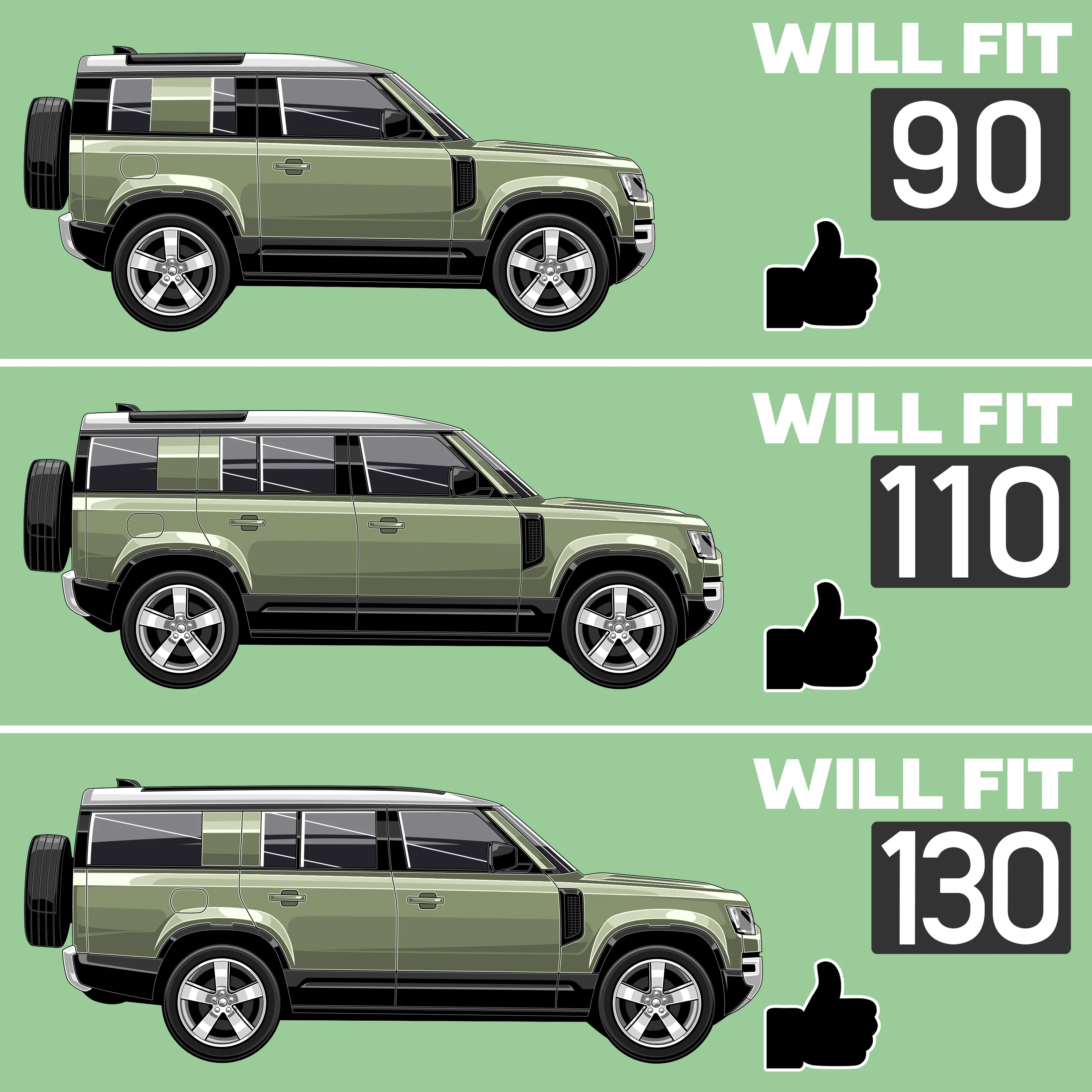 2x Genuine Fog Lamps for Land Rover Defender L663 - Image 12