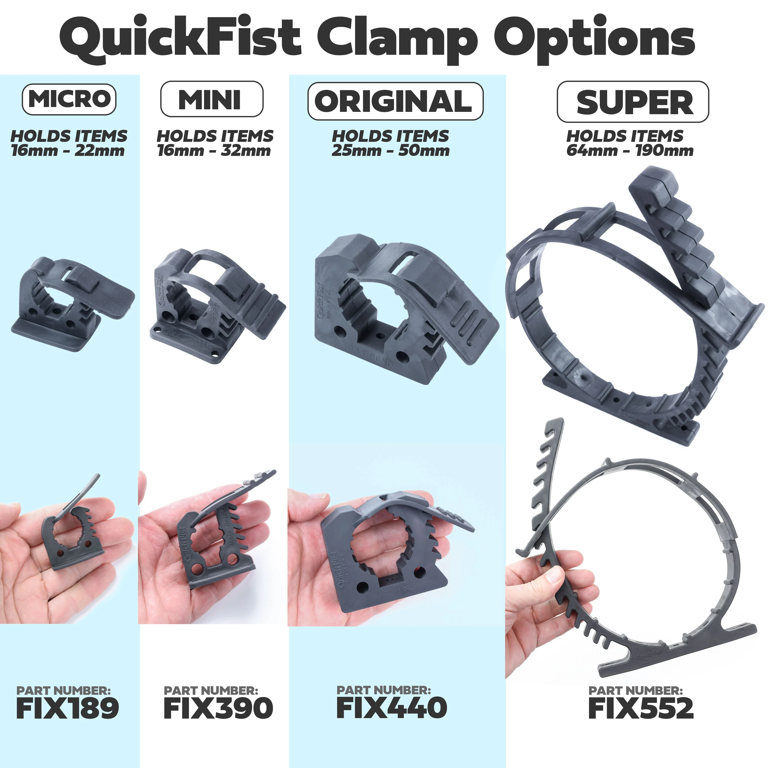 2x QuickFist Mini Clamps - Image 9