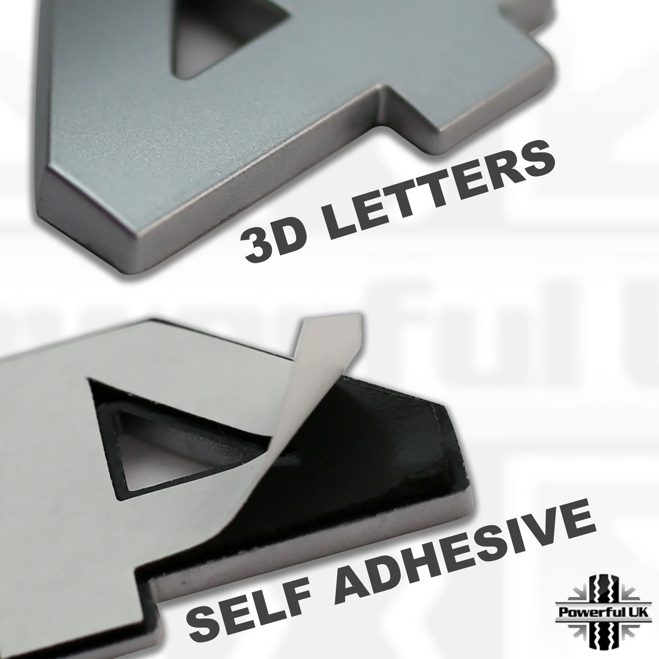 '4X4' Lettering Kit - Silver - Image 5