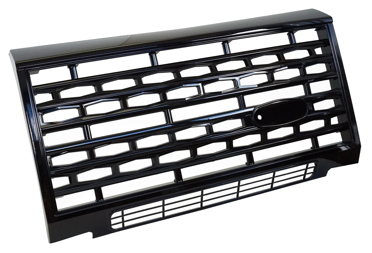 Adventurer Style Front Grille - Gloss Black - for Land Rover Defender - Image 4
