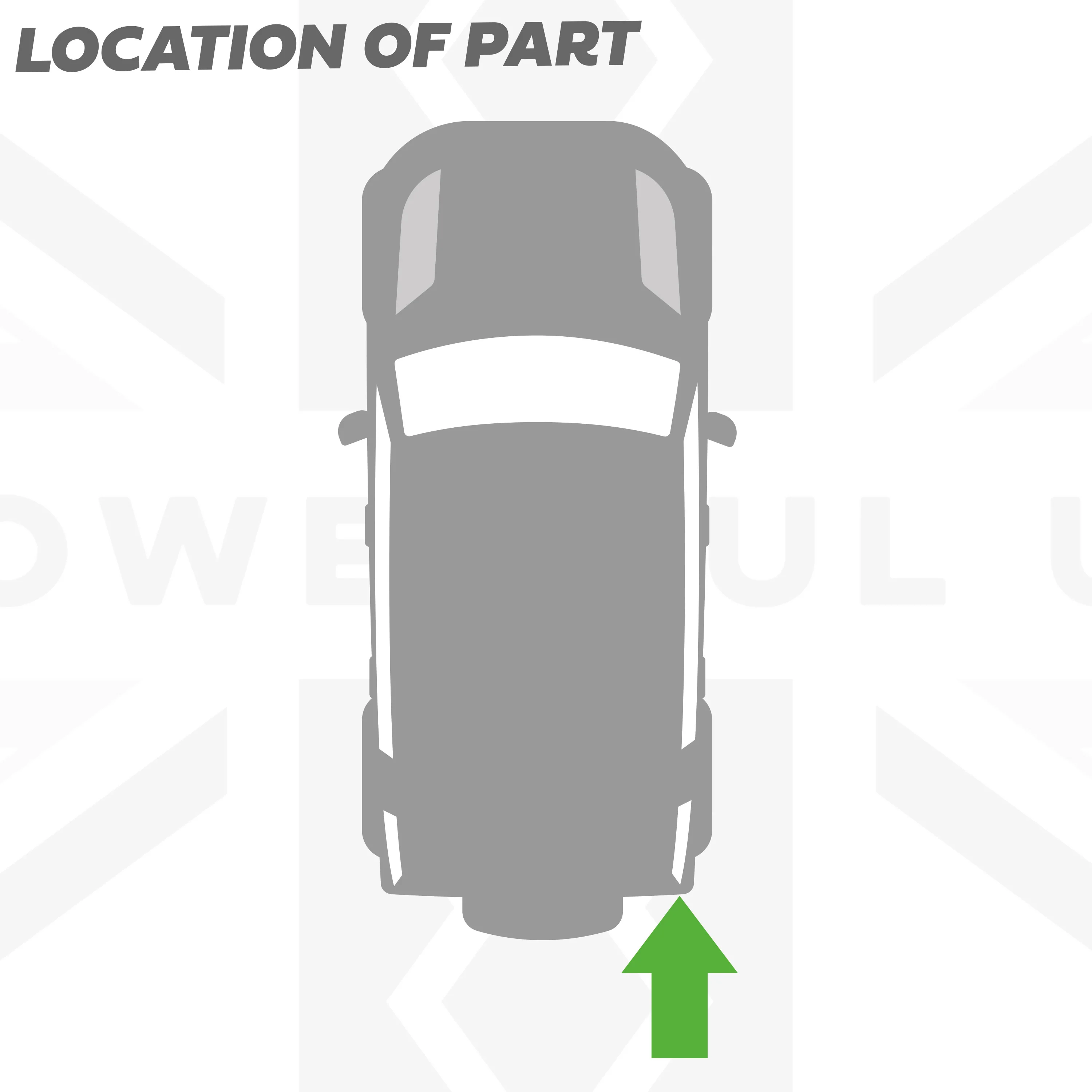 Aftermarket Rear Corner Panel - Primer - for Land Rover Defender L663 - RIGHT - Image 8