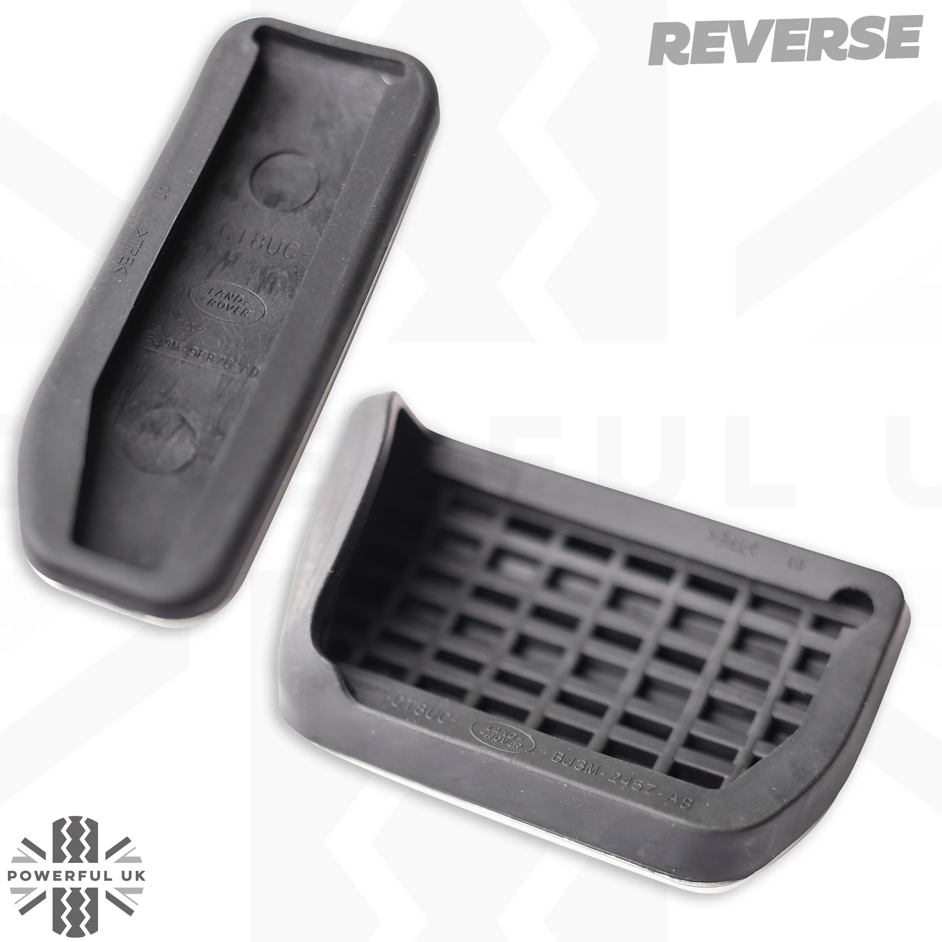 Alloy Foot Pedals (2pc) for the Land Rover Discovery Sport Automatic (pre 2021) - Genuine - Image 5