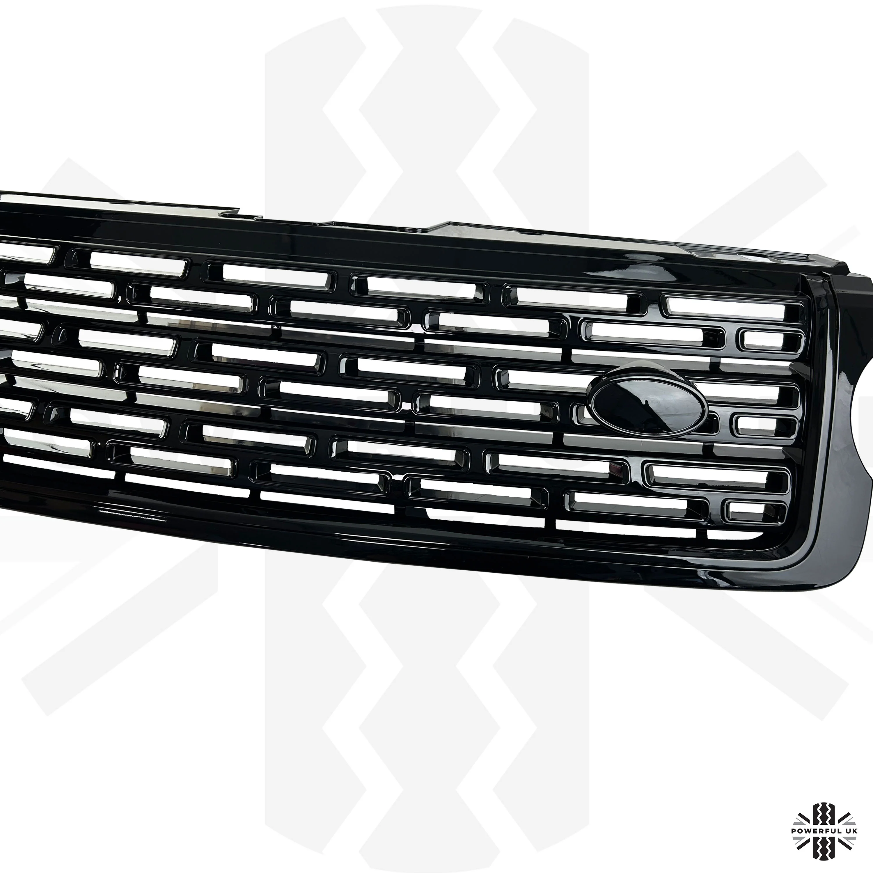 Autobiography SV Style Front Grille in full Black for Range Rover L405 2013-2017 - Image 5