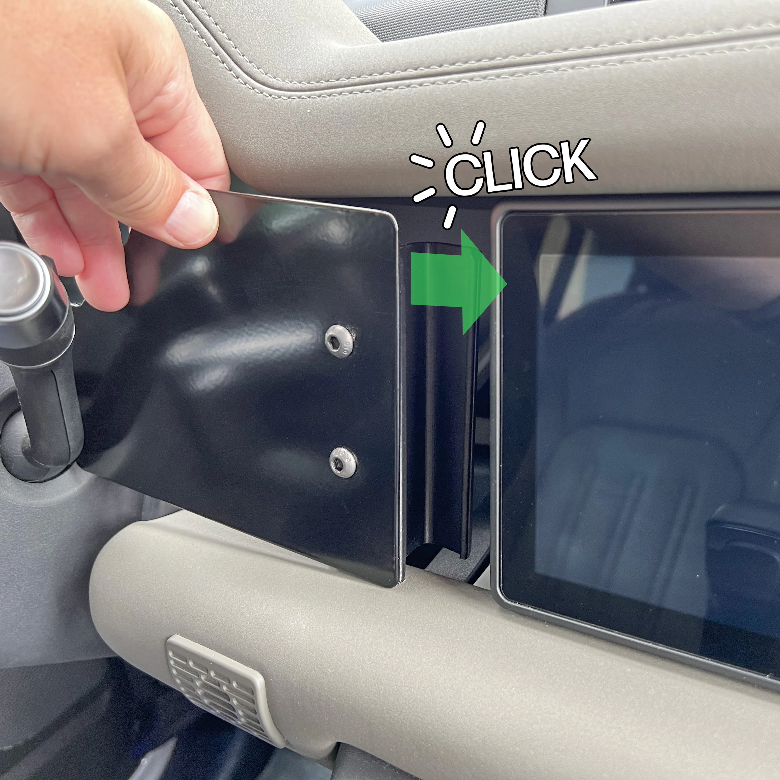 Auxiliary Panel Kit for Land Rover Defender L663 - Satin Black - Left Hand Drive - Image 7