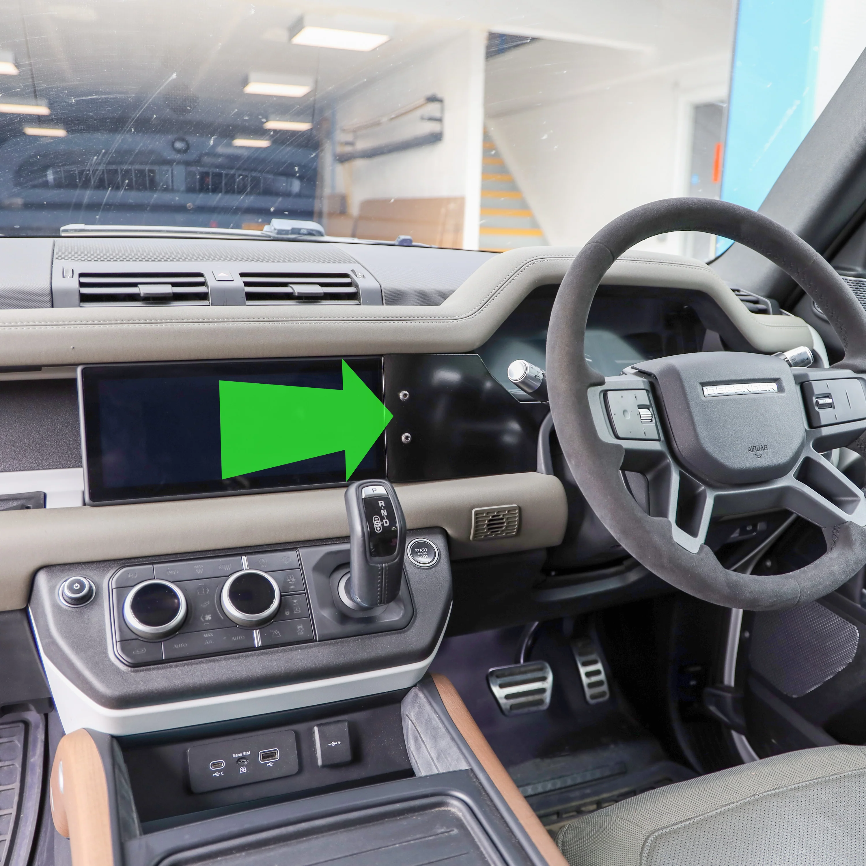Auxiliary Panel Kit for Land Rover Defender L663 - Right Hand Drive - Image 2