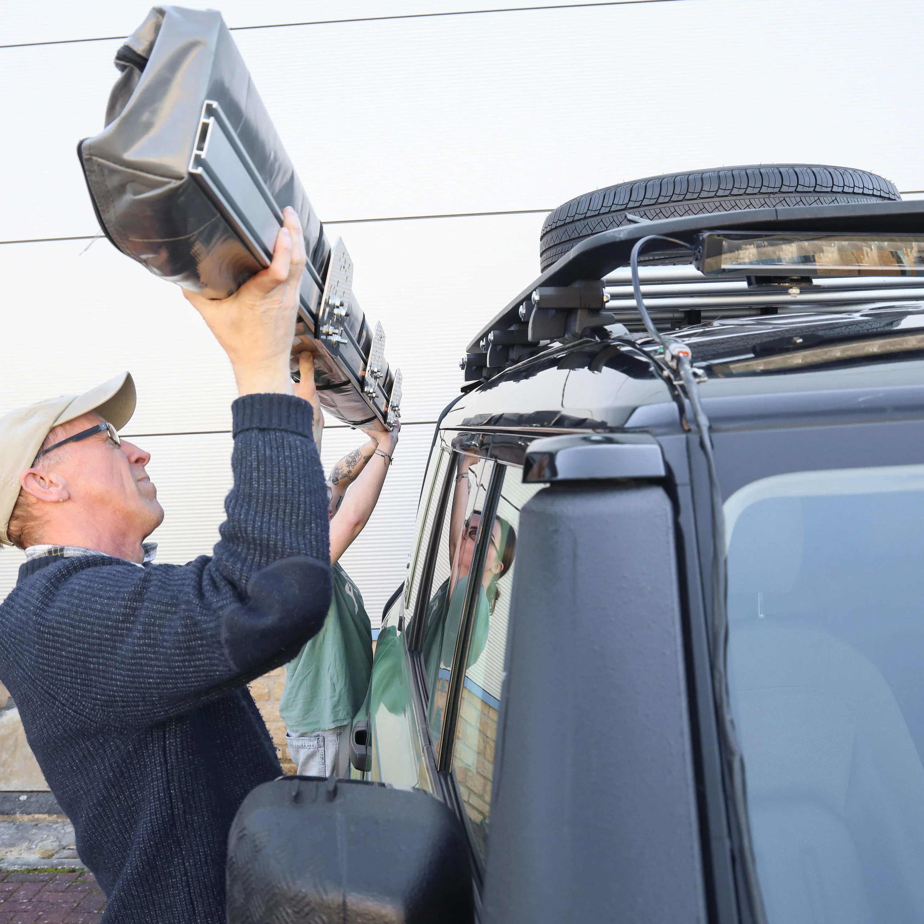 Awning Pillar Mount for Expedition Roof Rack for Land Rover Defender L663 110 - Right - Image 2