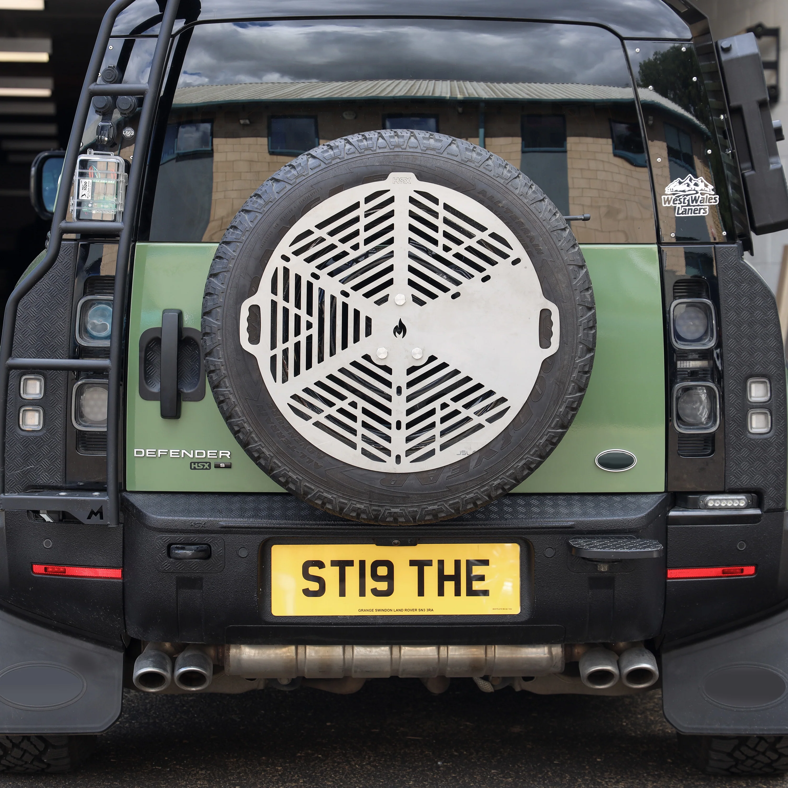 BBQ & Spare Wheel Mount Kit for Land Rover Defender L663 - Image 8