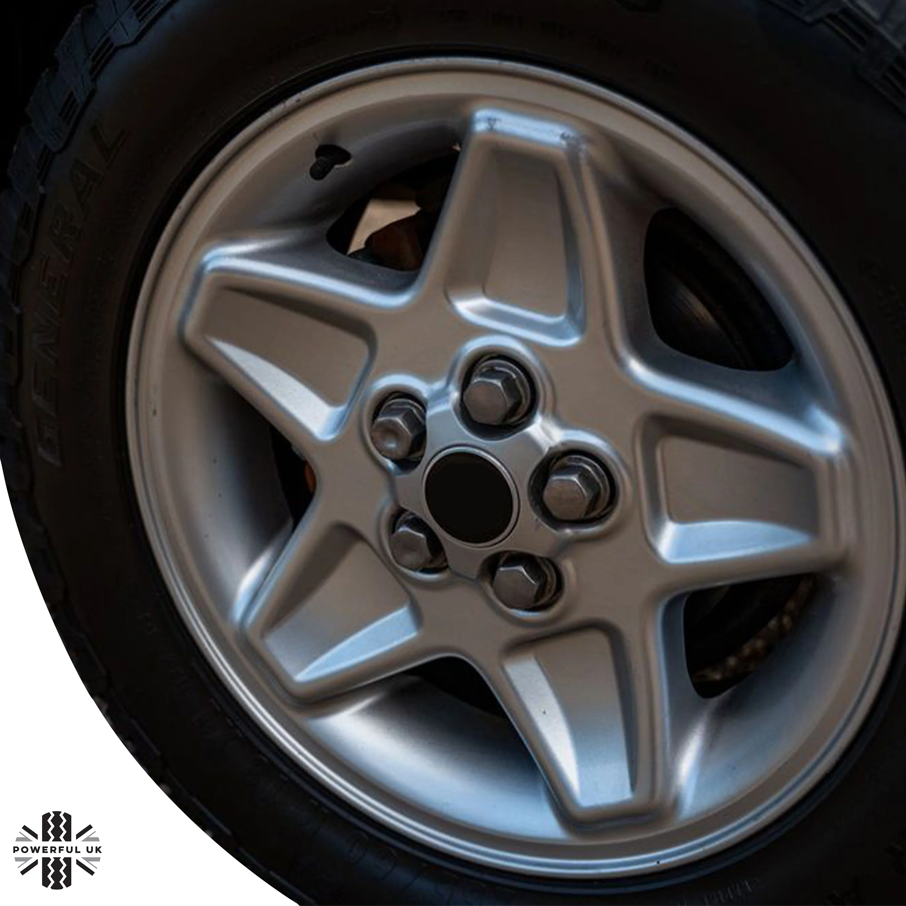 Black Alloy Wheel Nuts 20pc kit for Land Rover Classic Defender - Alloy wheel type - Image 5