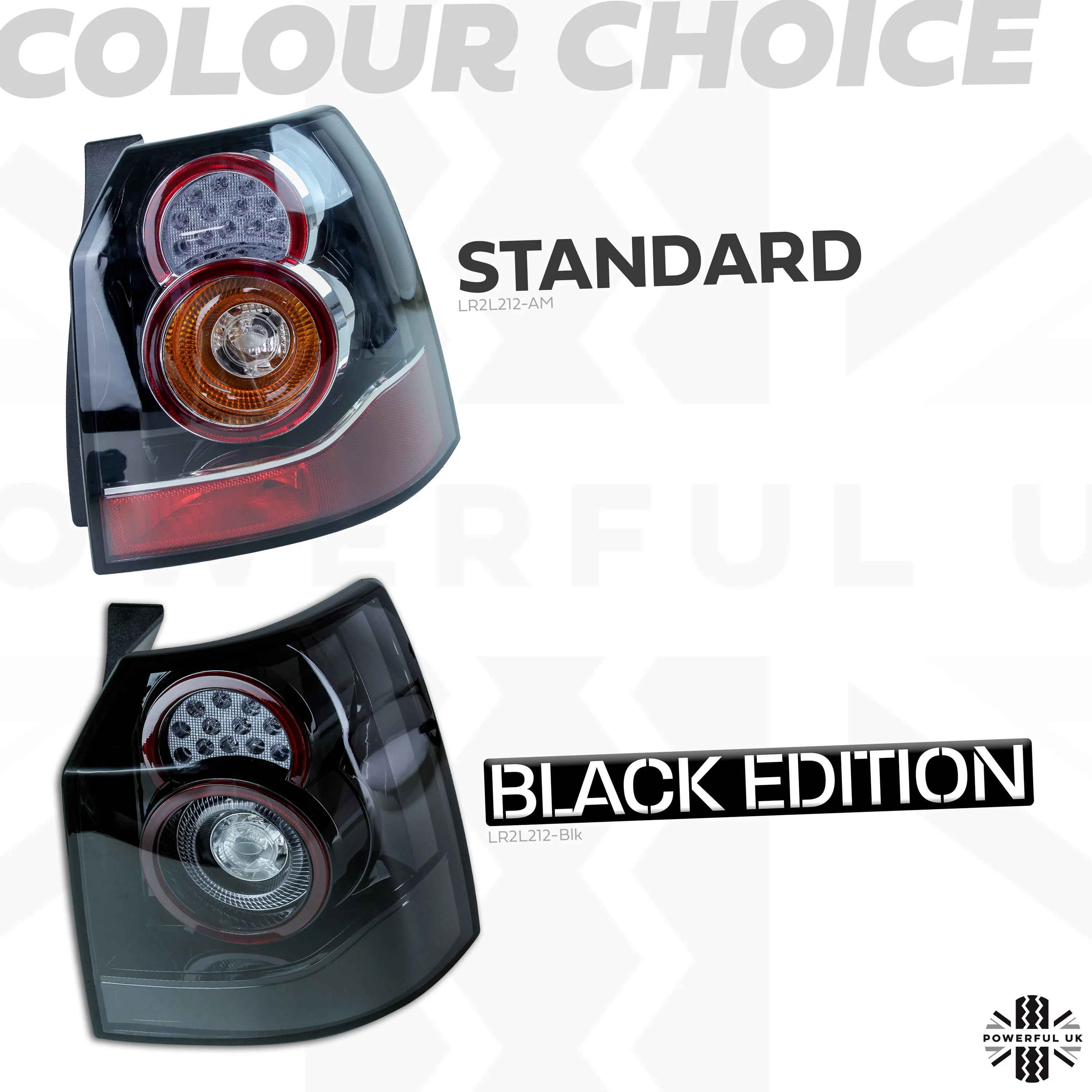 Black LED Rear lights for Land Rover Freelander 2012-14 - Pair - Image 10