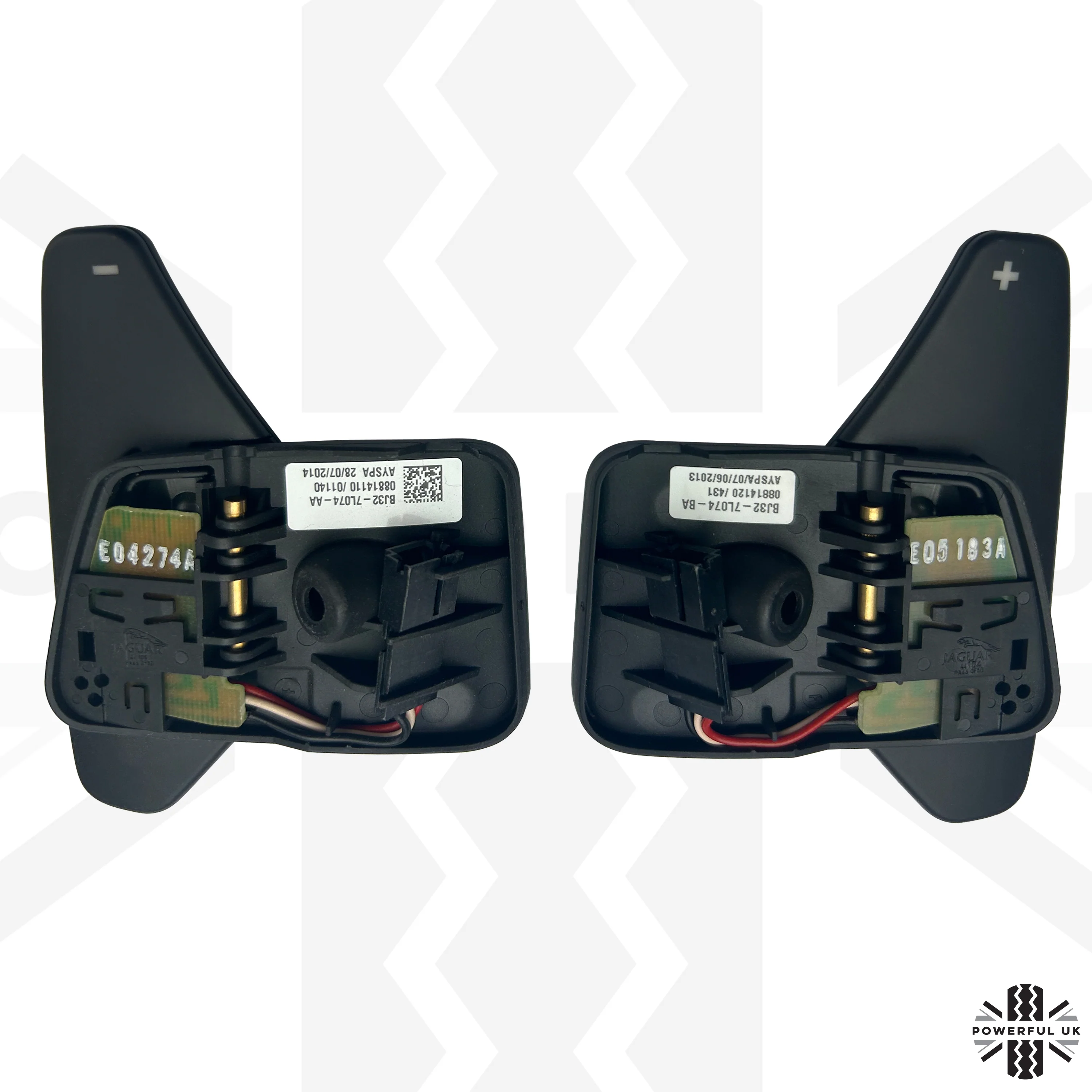 Black Paddle Shifts for Range Rover L405 - Pair - Image 2