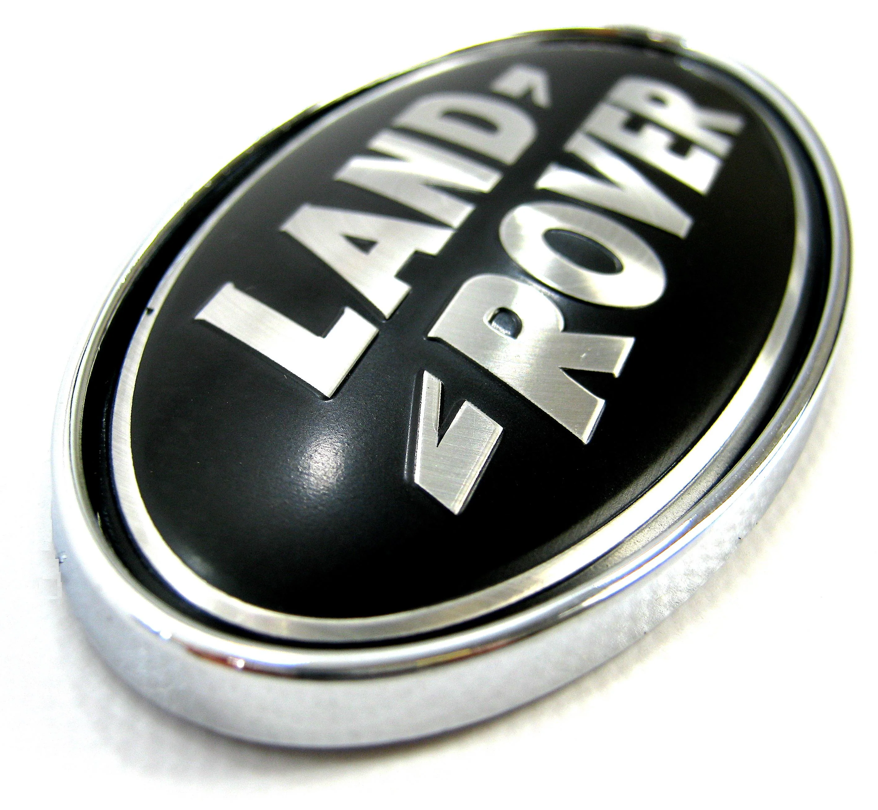 Black & Silver Badge on Chrome Plinth for Range Rover Sport L494
