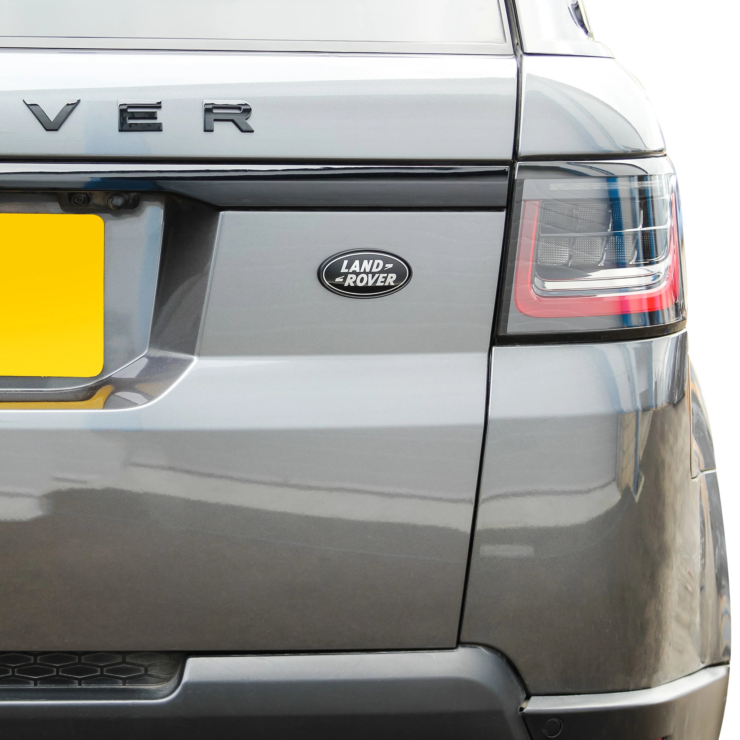 Black & Silver Badge on Gloss Black Plinth for Range Rover Sport L494 - Image 6
