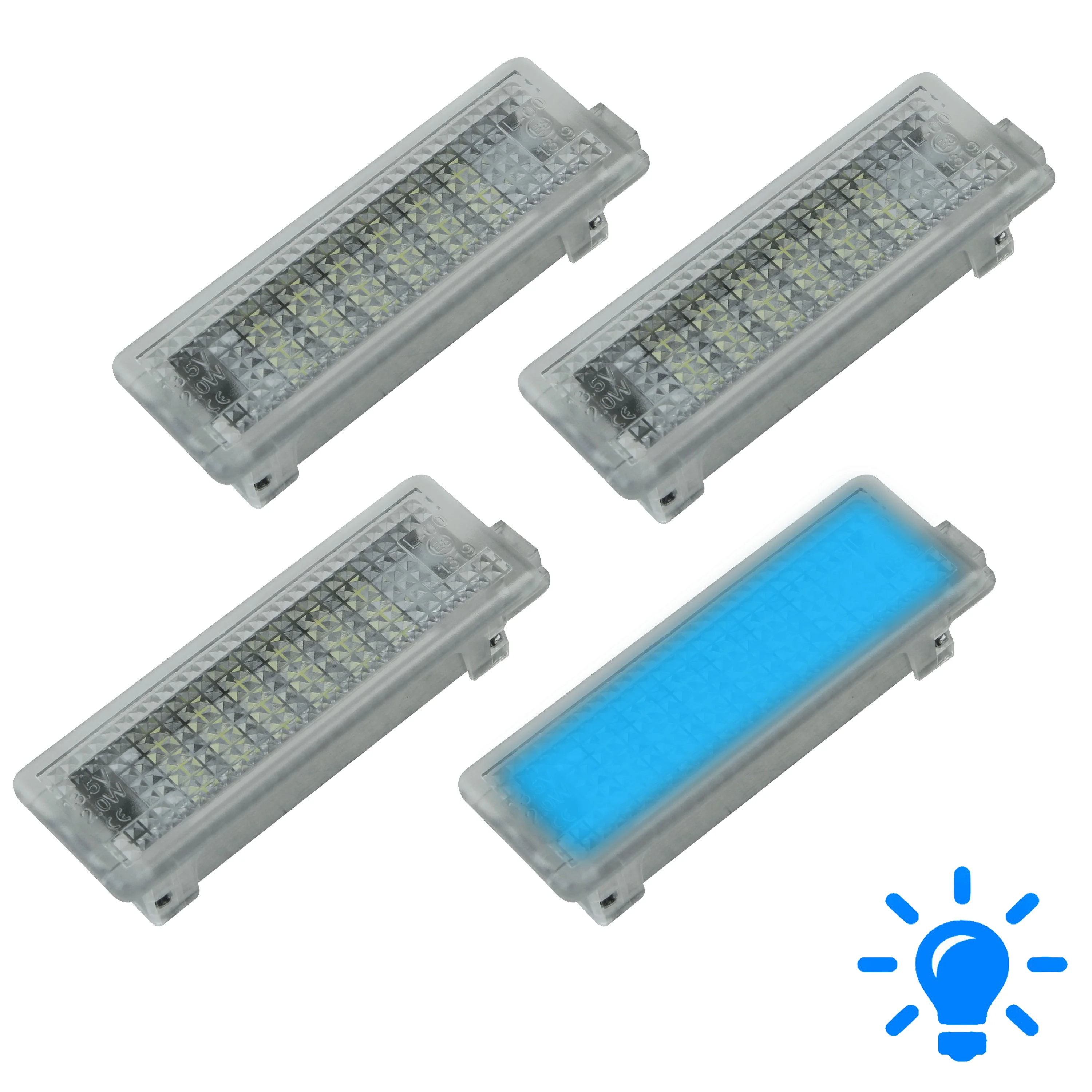 BLUE LED Door Courtesy Lights for Range Rover Sport L320 ( 4pc )