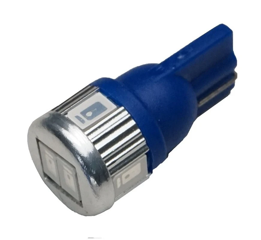Blue LED Foot Well Light bulb upgrade Range Rover Evoque L538 - Image 3