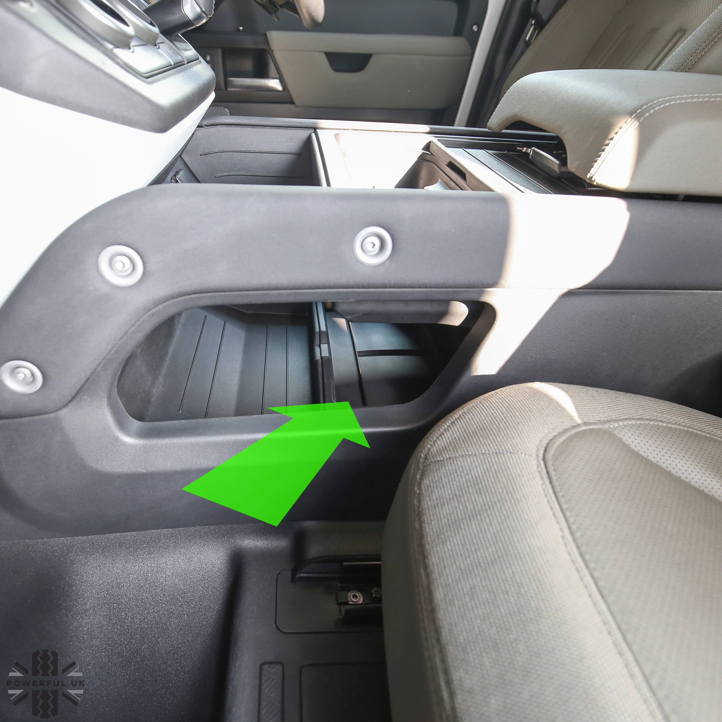 Centre Console Organiser Tray (Lower Rear) for Land Rover Defender L663 - Image 3