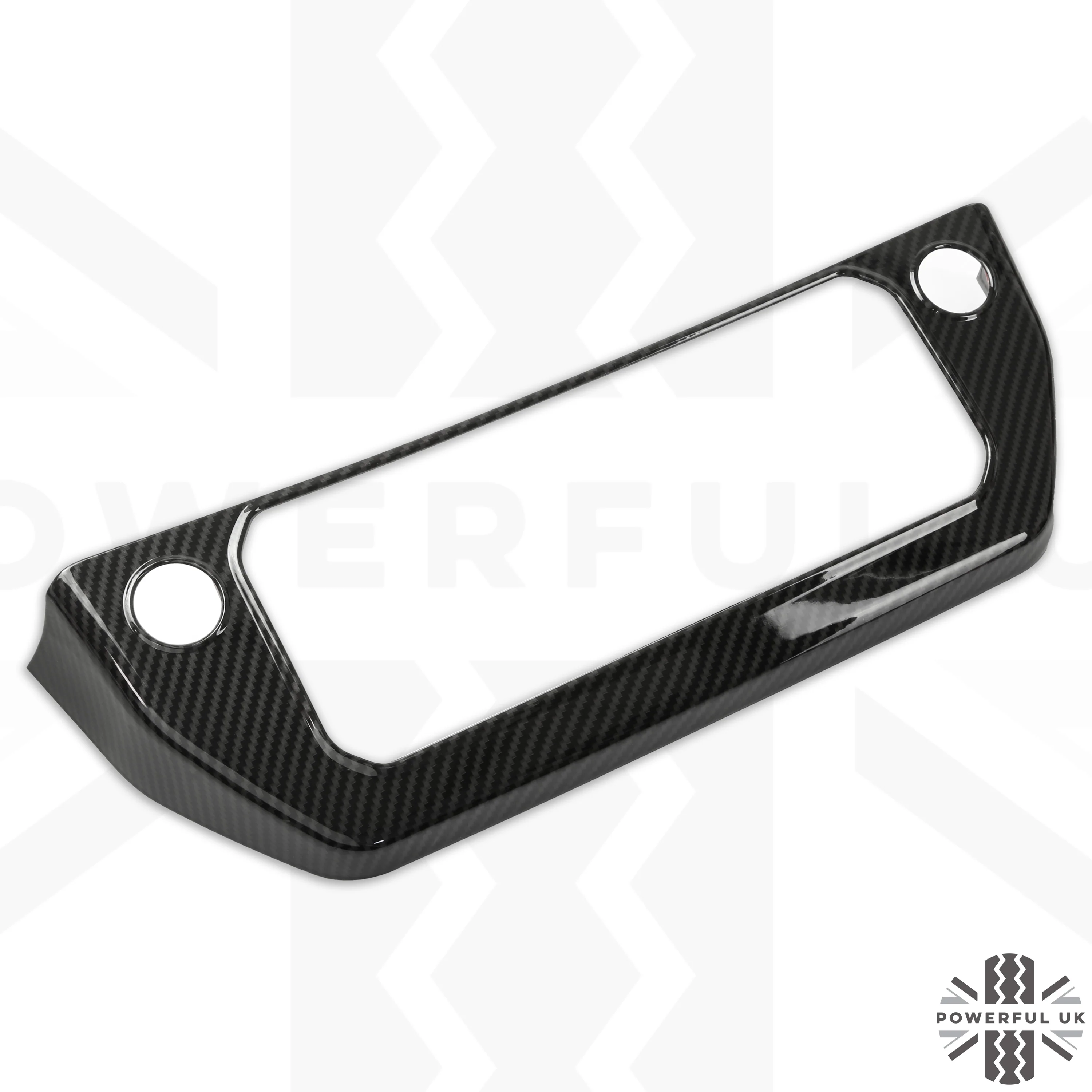 Centre Dash Cover Trim - Carbon Fibre - for Land Rover Defender L663 - Image 3