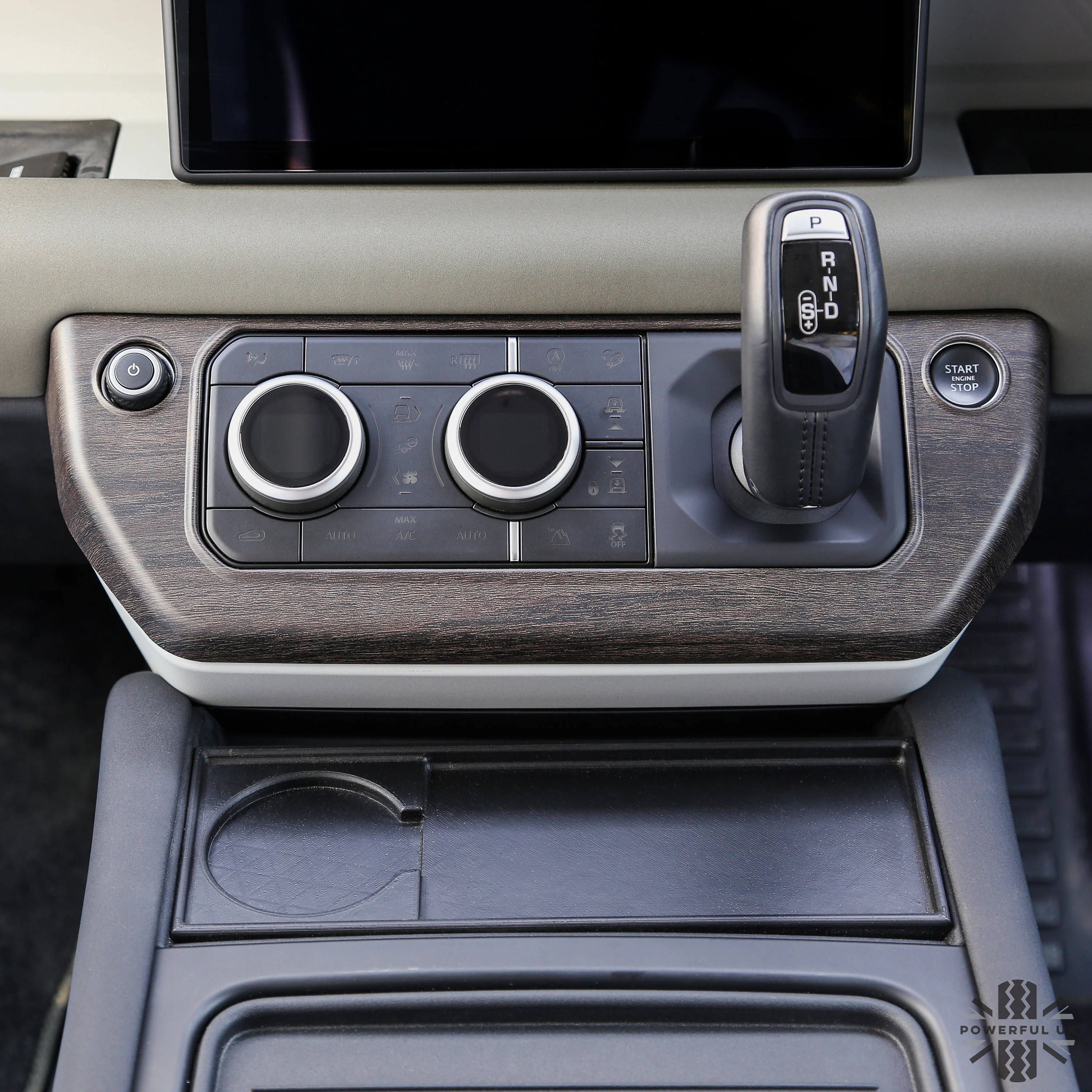 Centre Dash Cover Trim - Oak Wood - for Land Rover Defender L663 - Image 5