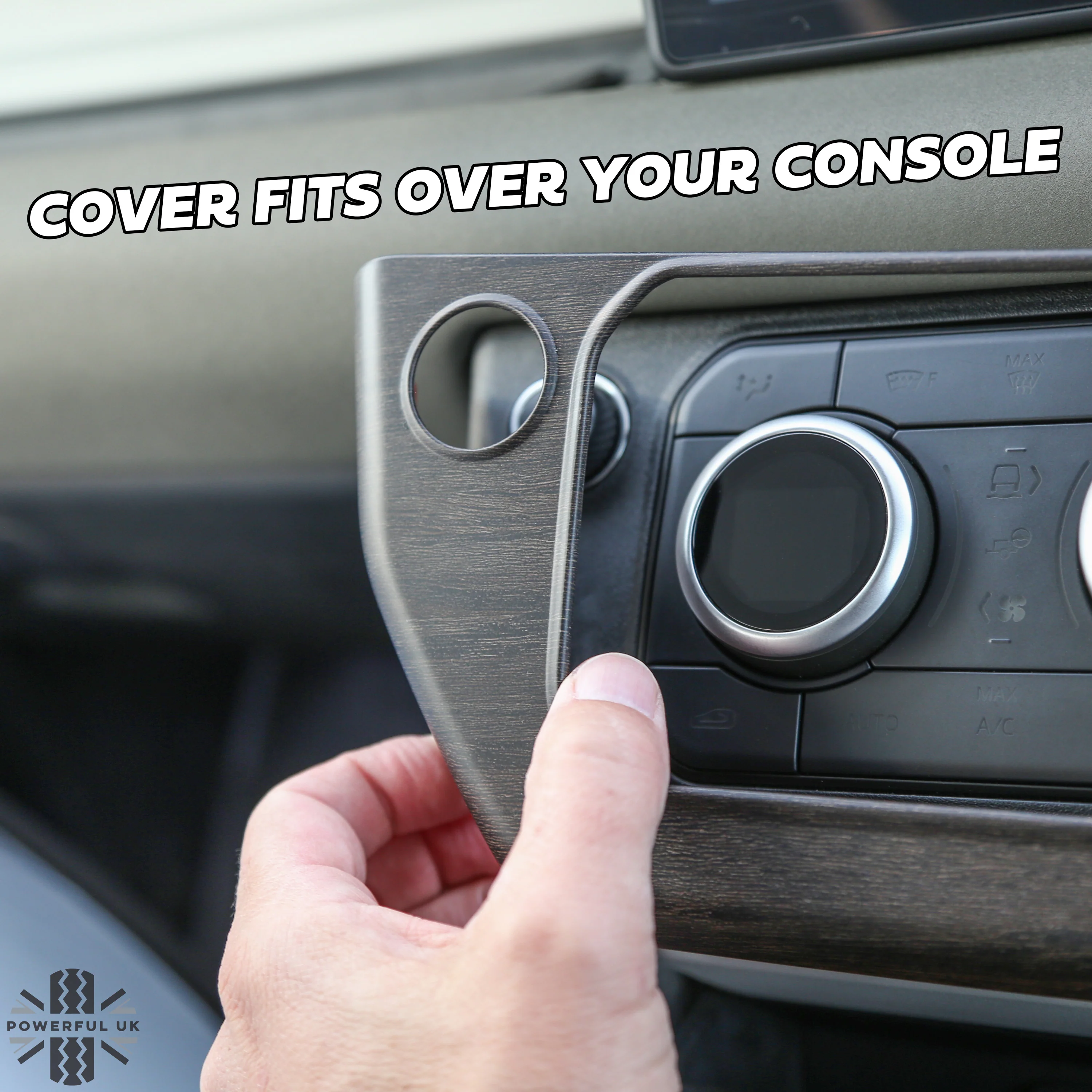 Centre Dash Cover Trim - Oak Wood - for Land Rover Defender L663 - Image 7