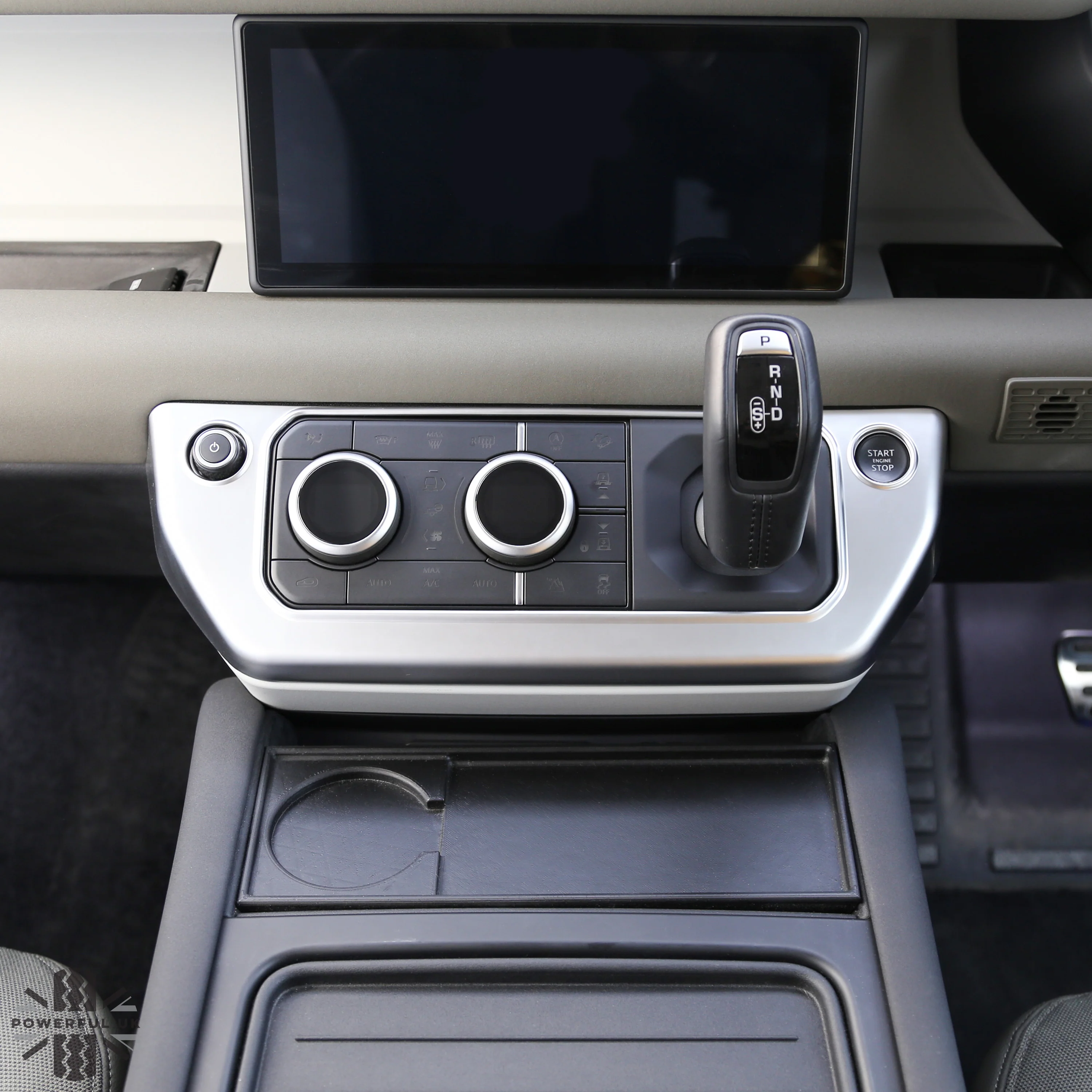 Centre Dash Cover Trim - Silver - for Land Rover Defender L663 - Image 2