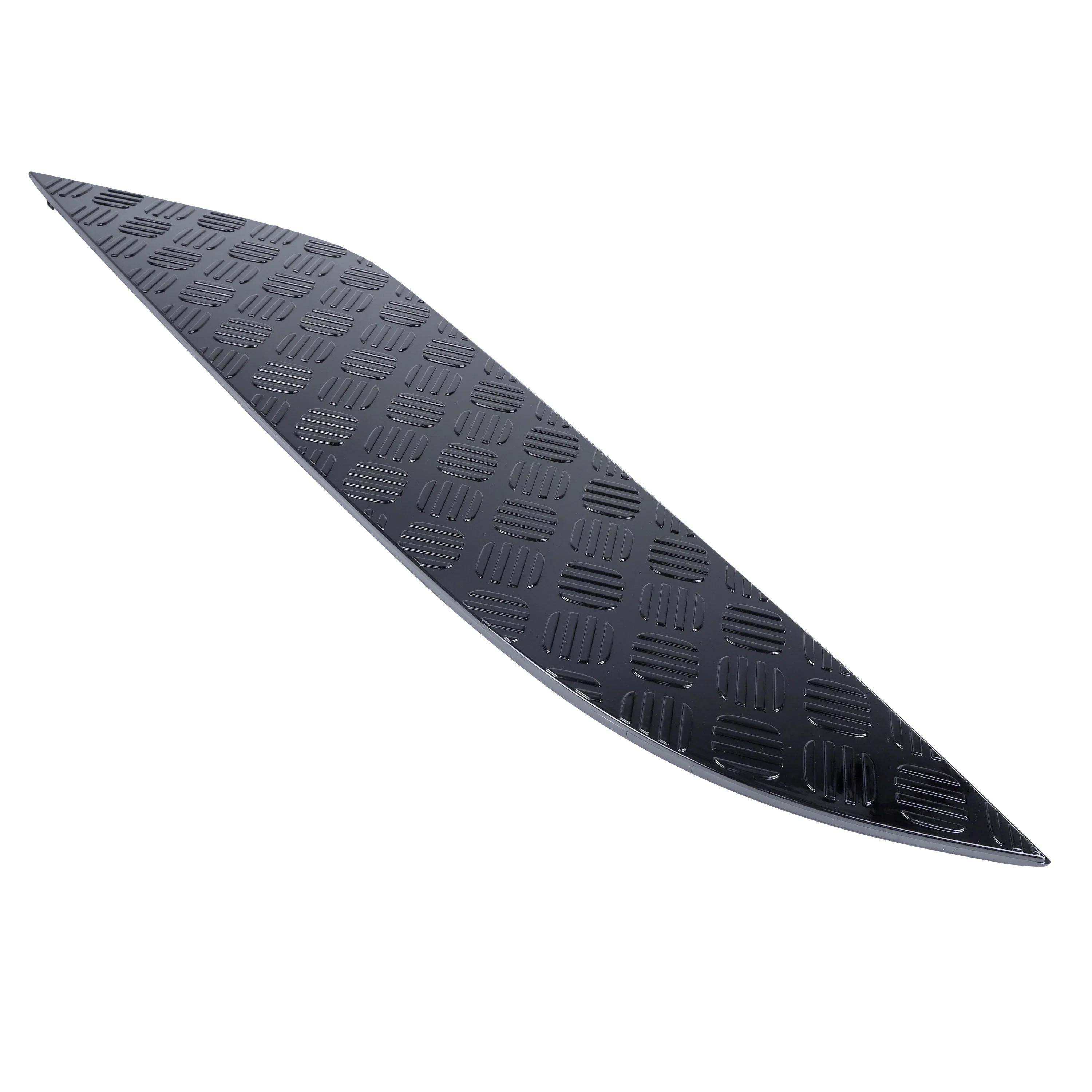 Chequer Bonnet Trim (Genuine) for Land Rover Defender L663 - Gloss Black - Right - Image 7