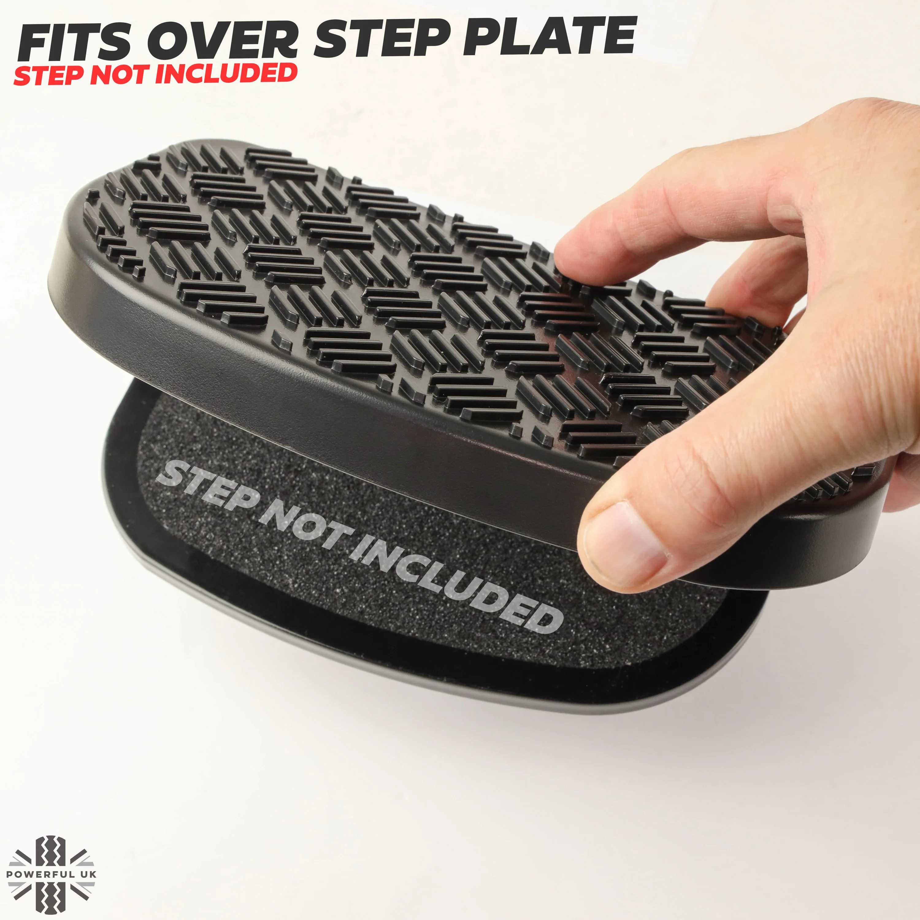 Chequer Plate COVER ONLY for Rear Step Plate for Land Rover Defender L663 - Image 3