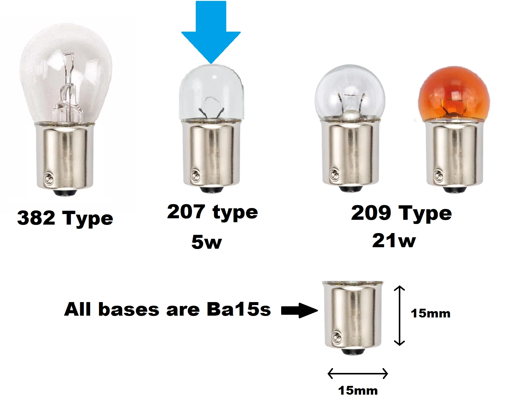 Clear BA15s Side/Indicator bulbs for Land Rover Defender (x2) - Image 3