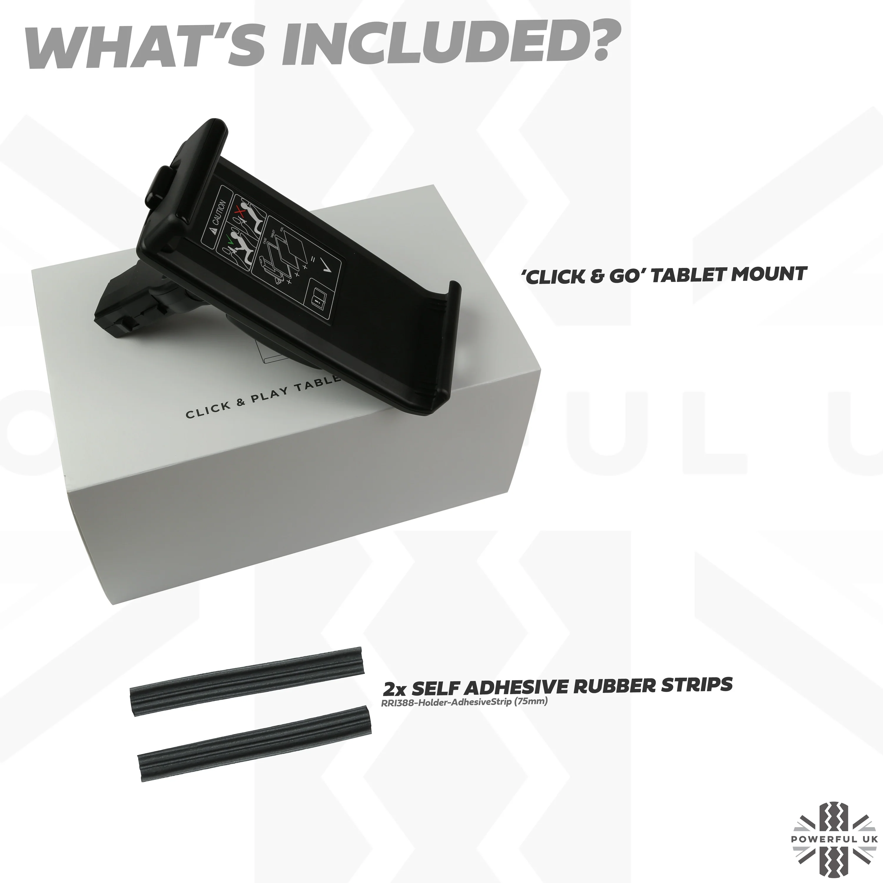 Click+Go Universal Tablet Holder for Range Rover Sport L461 - Image 4