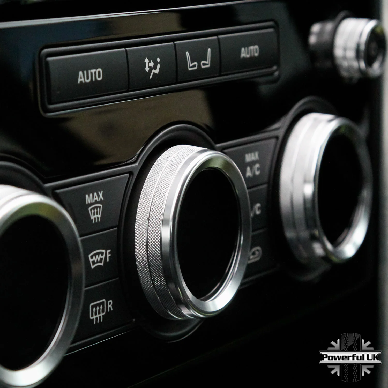 Climate Control Trim Kit Set in Silver for Land Rover Discovery 5 L462 - Image 4
