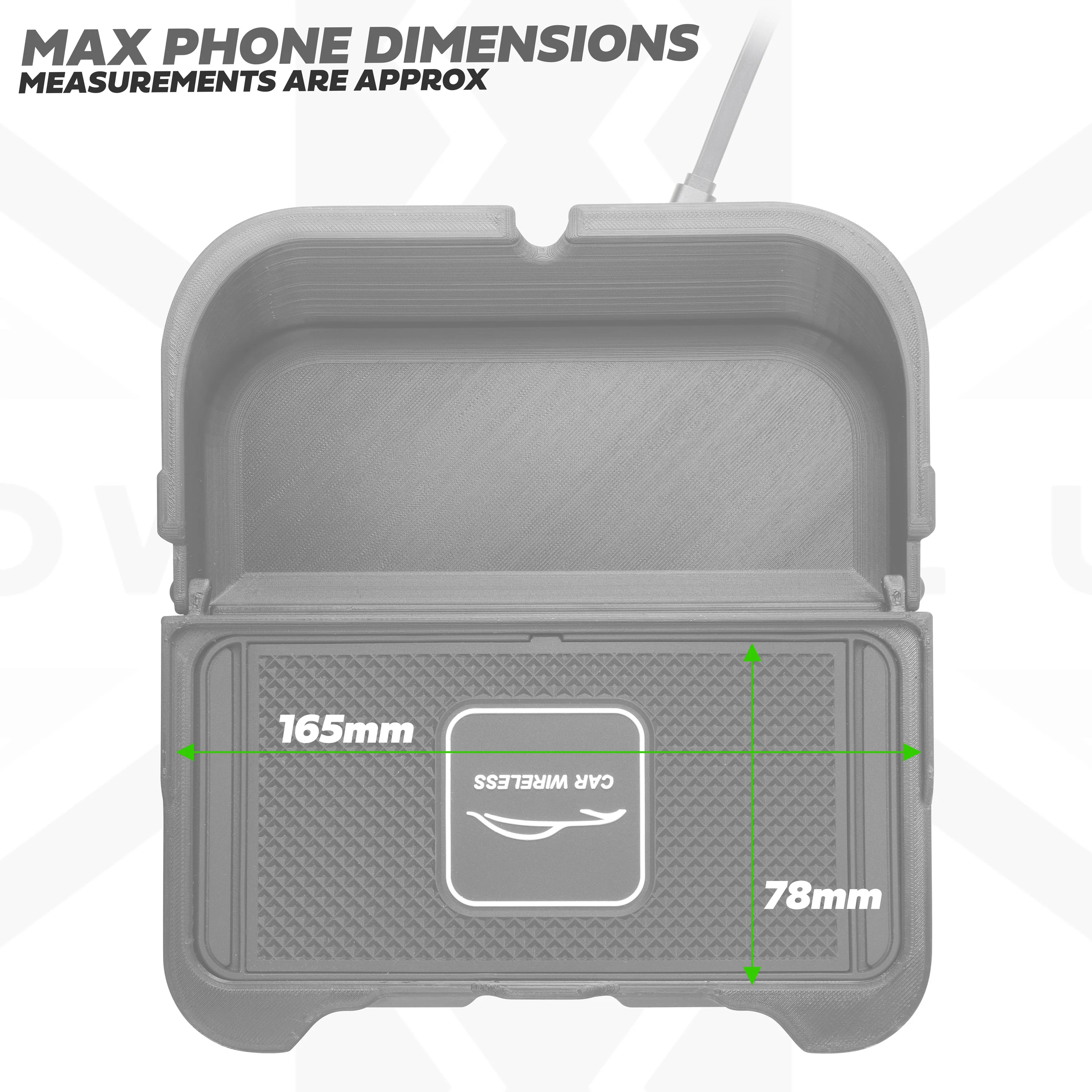 Cubby Box Wireless Phone Charging Kit for Range Rover Sport L320 (No Fridge) - Image 10