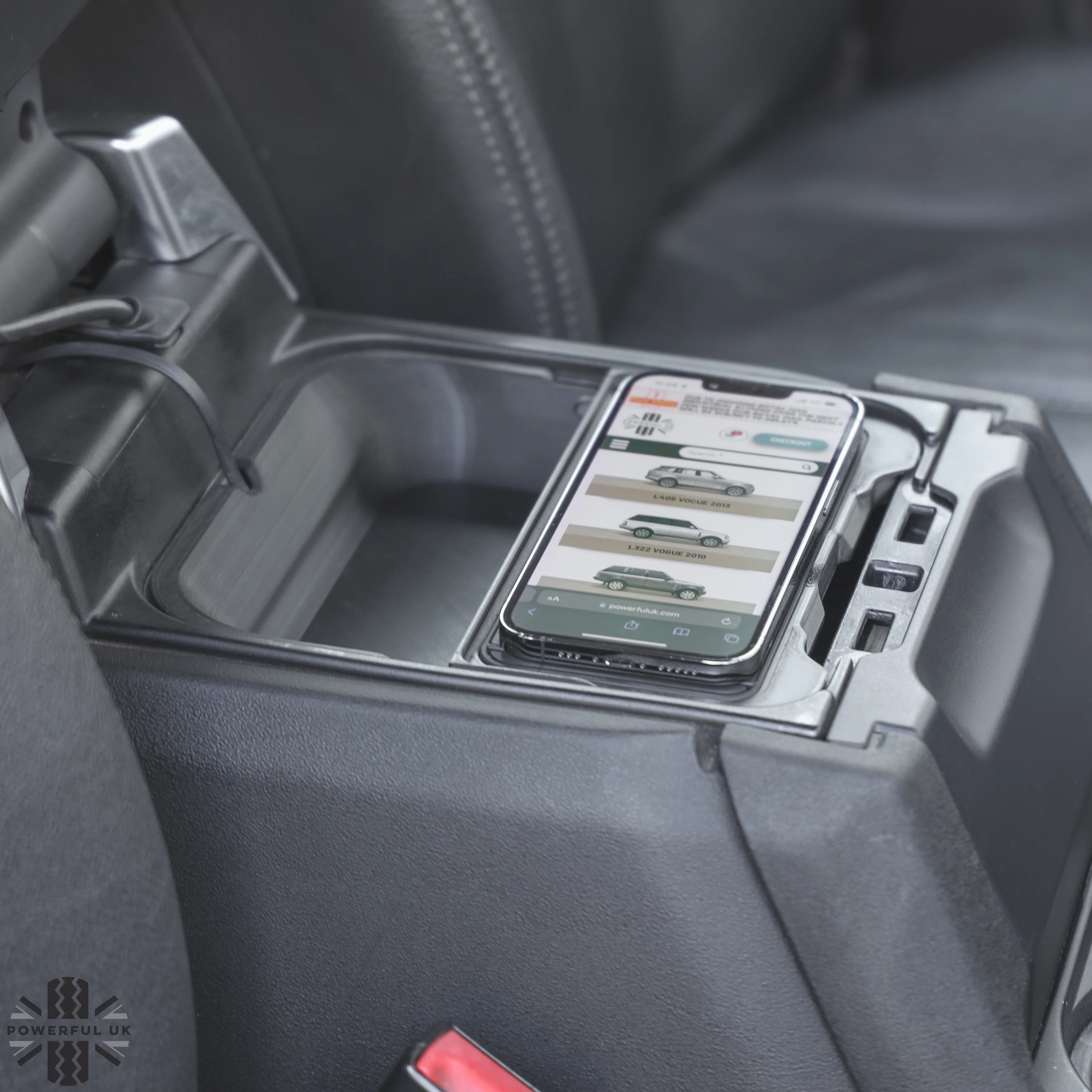 Cubby Box Wireless Phone Charging Kit for Range Rover Sport L320 (No Fridge) - Image 7