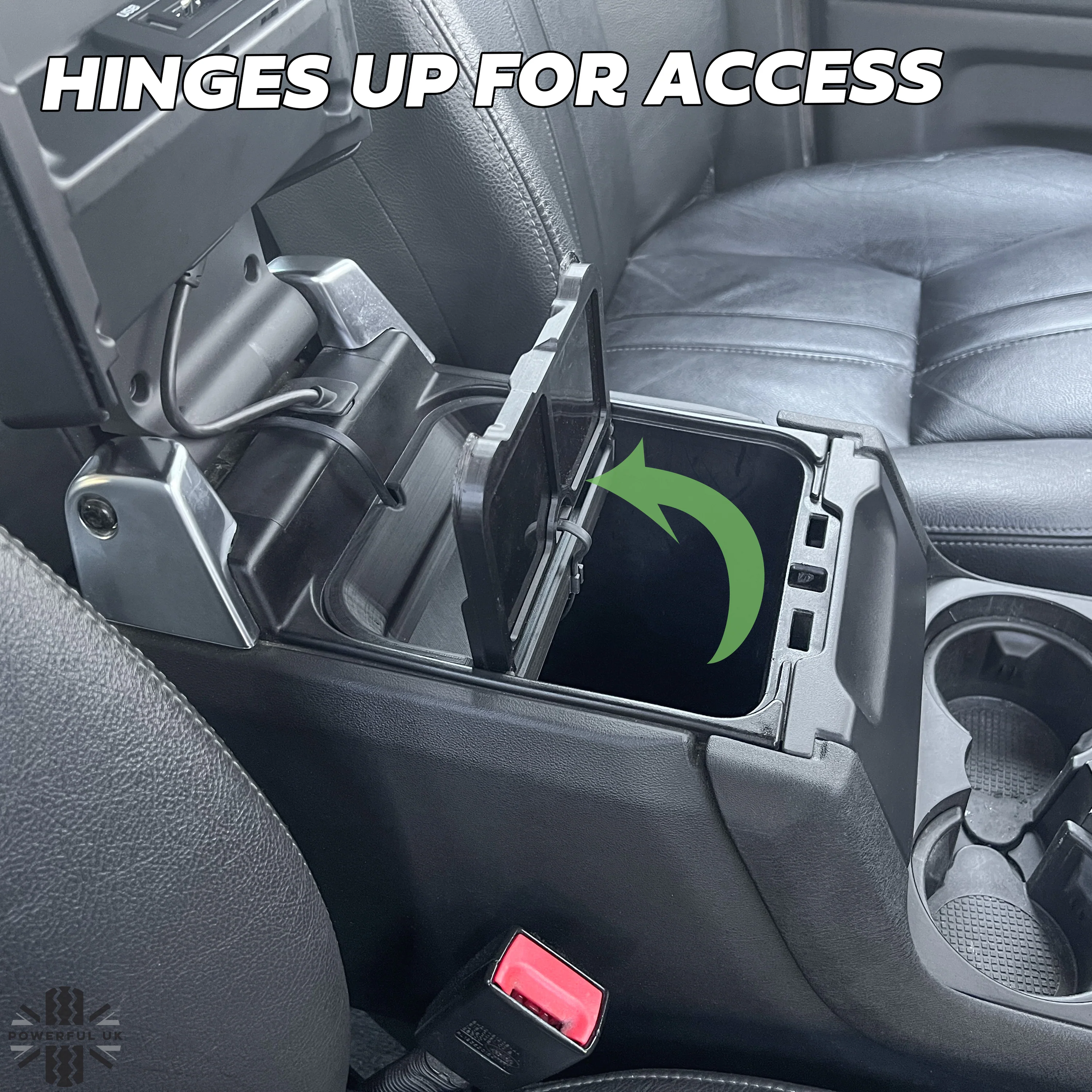 Cubby Box Wireless Phone Charging Kit for Range Rover Sport L320 (No Fridge) - Image 9