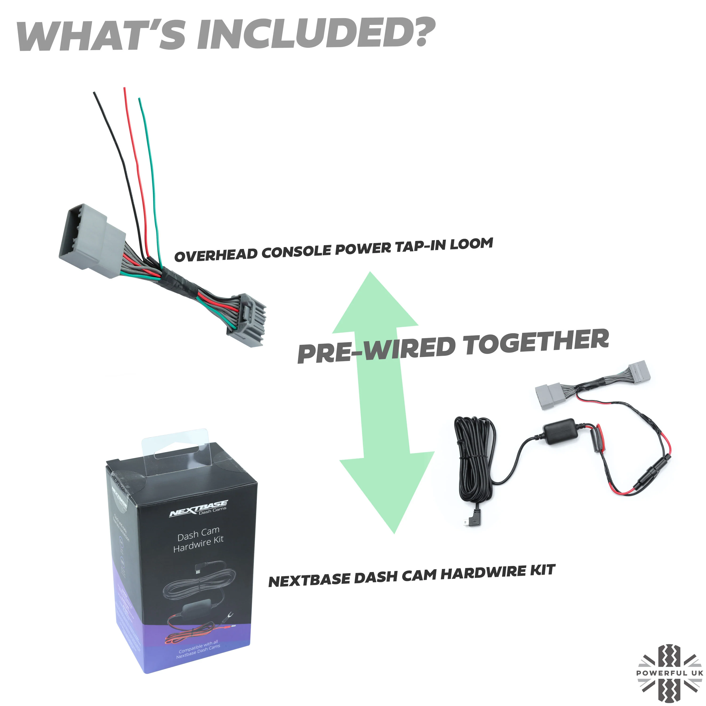 Dash Cam Overhead Console Wiring Kit - Nextbase Hardwire Kit for Discovery 5 - Image 9