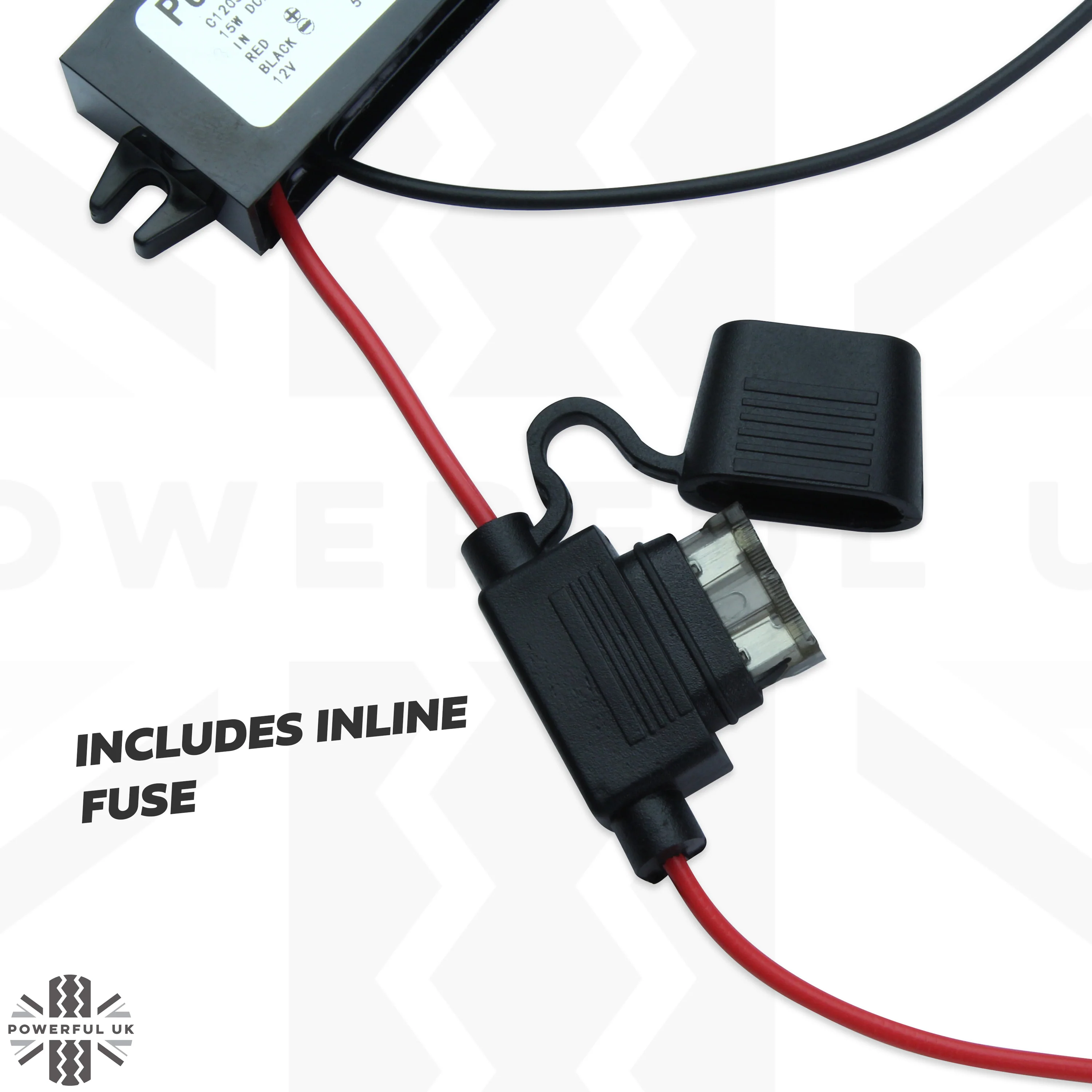 Dash Cam Wiring Kit for Range Rover Evoque with LATE overhead console (2014+) - USB-C - Image 5