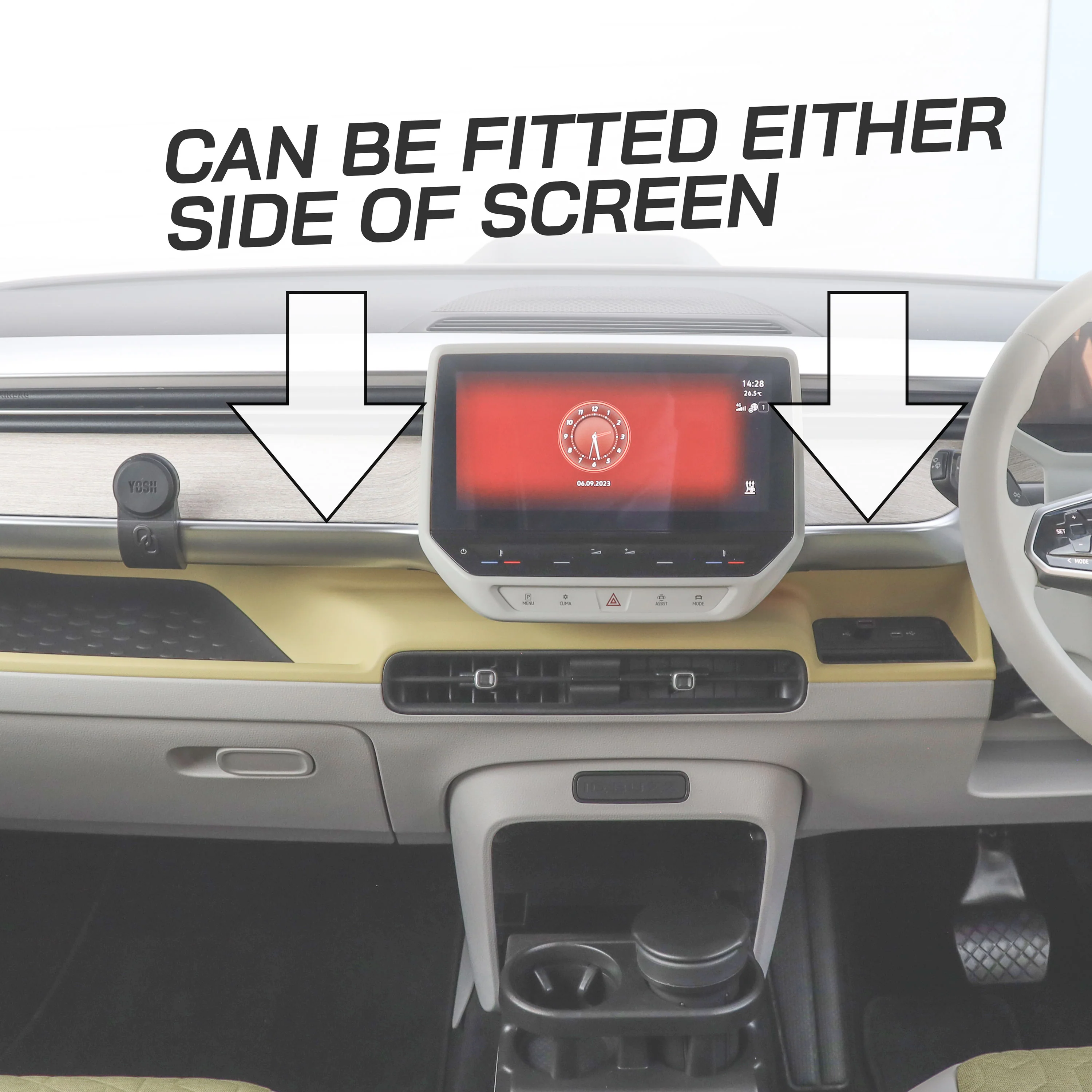 Dashboard Magnetic Phone Mount for VW ID. Buzz - Yosh Version - Image 5