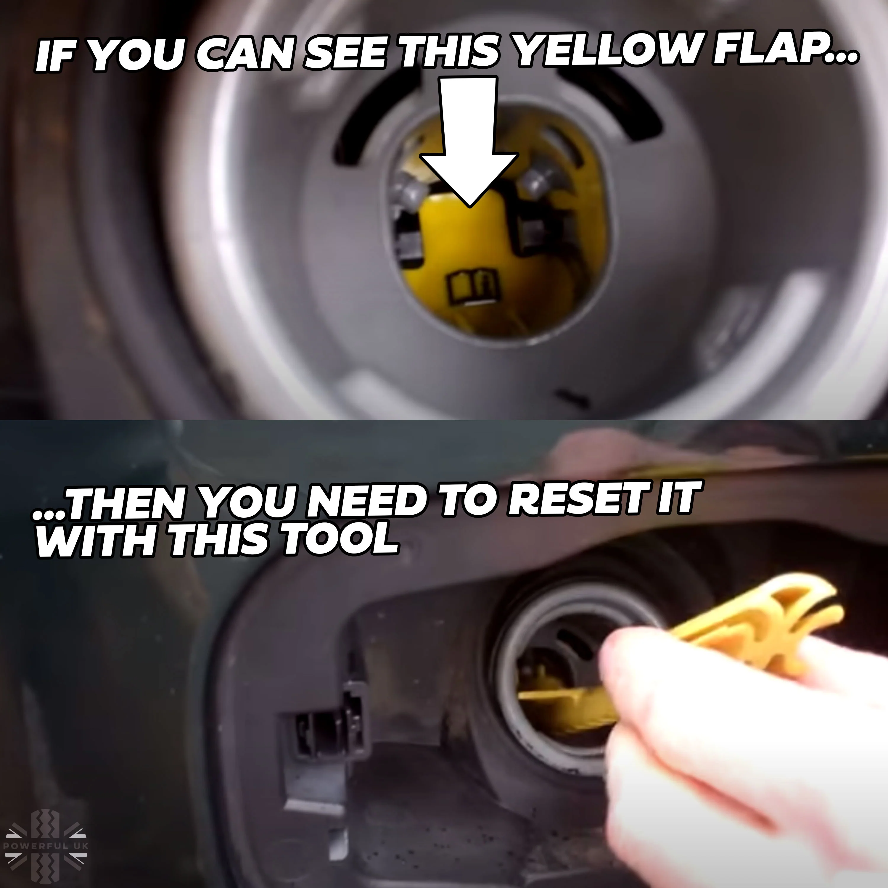 Diesel Misfuel Flap Reset Tool (Genuine) for Land Rover Discovery Sport - Image 5