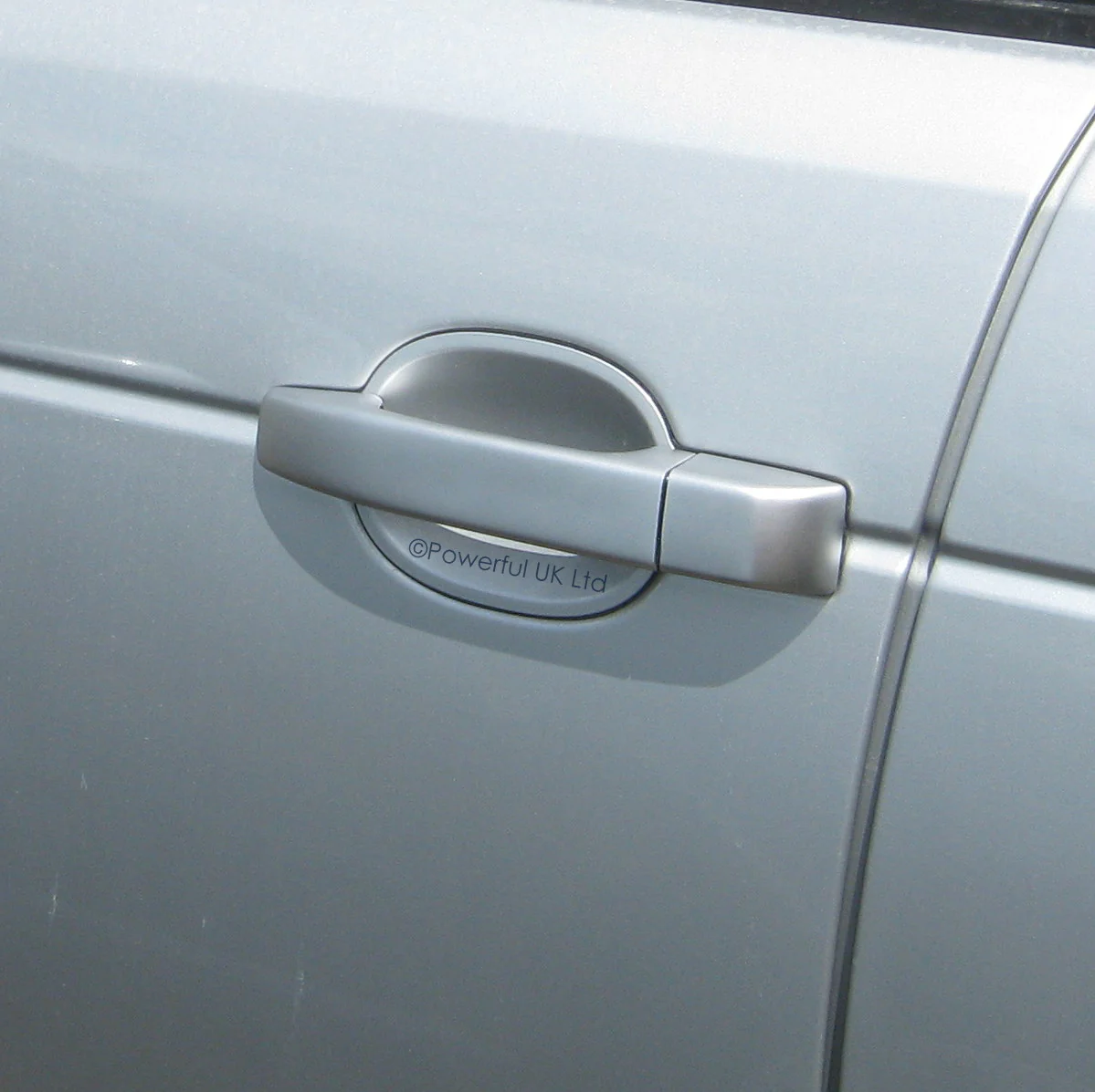Door Handle Covers (8pc) for Range Rover L322   - Zambezi Silver - Image 4