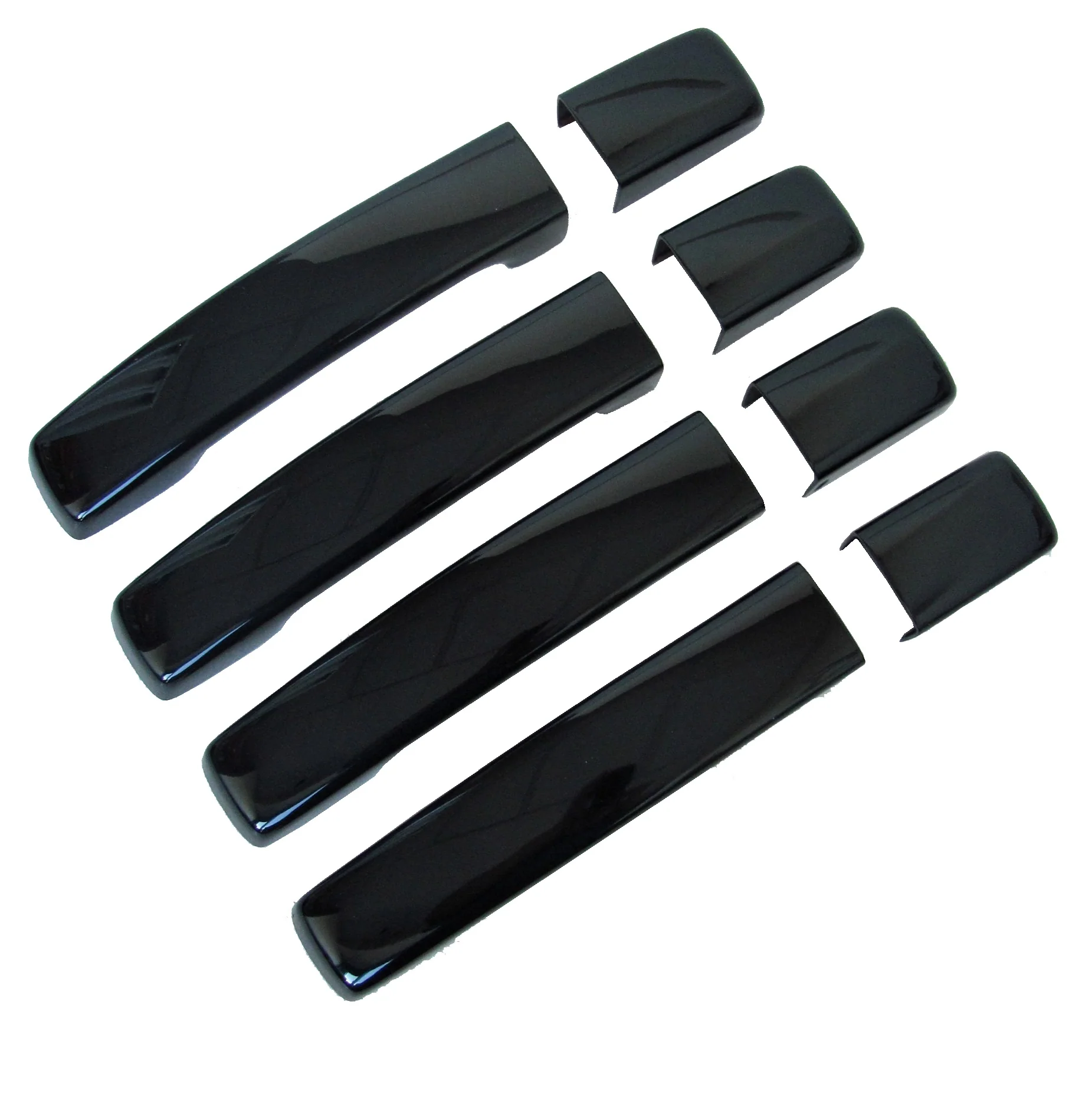 Door Handle Covers for Land Rover Freelander 2 fitted with 2 pc Handles - Java Black
