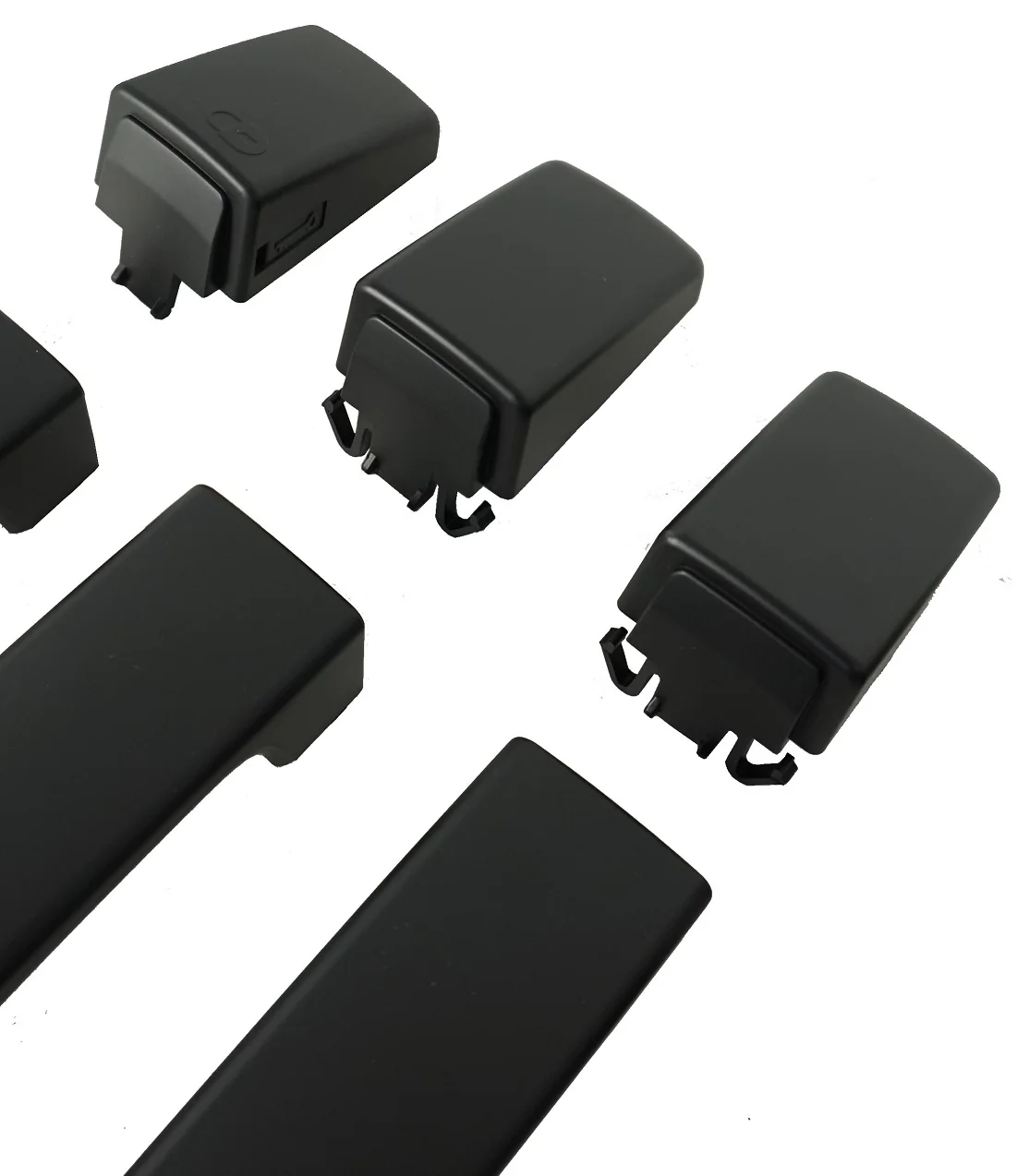 Door Handle "Skins" for Land Rover Freelander 2 fitted with 2 pc Handle - Matt Black - Image 2