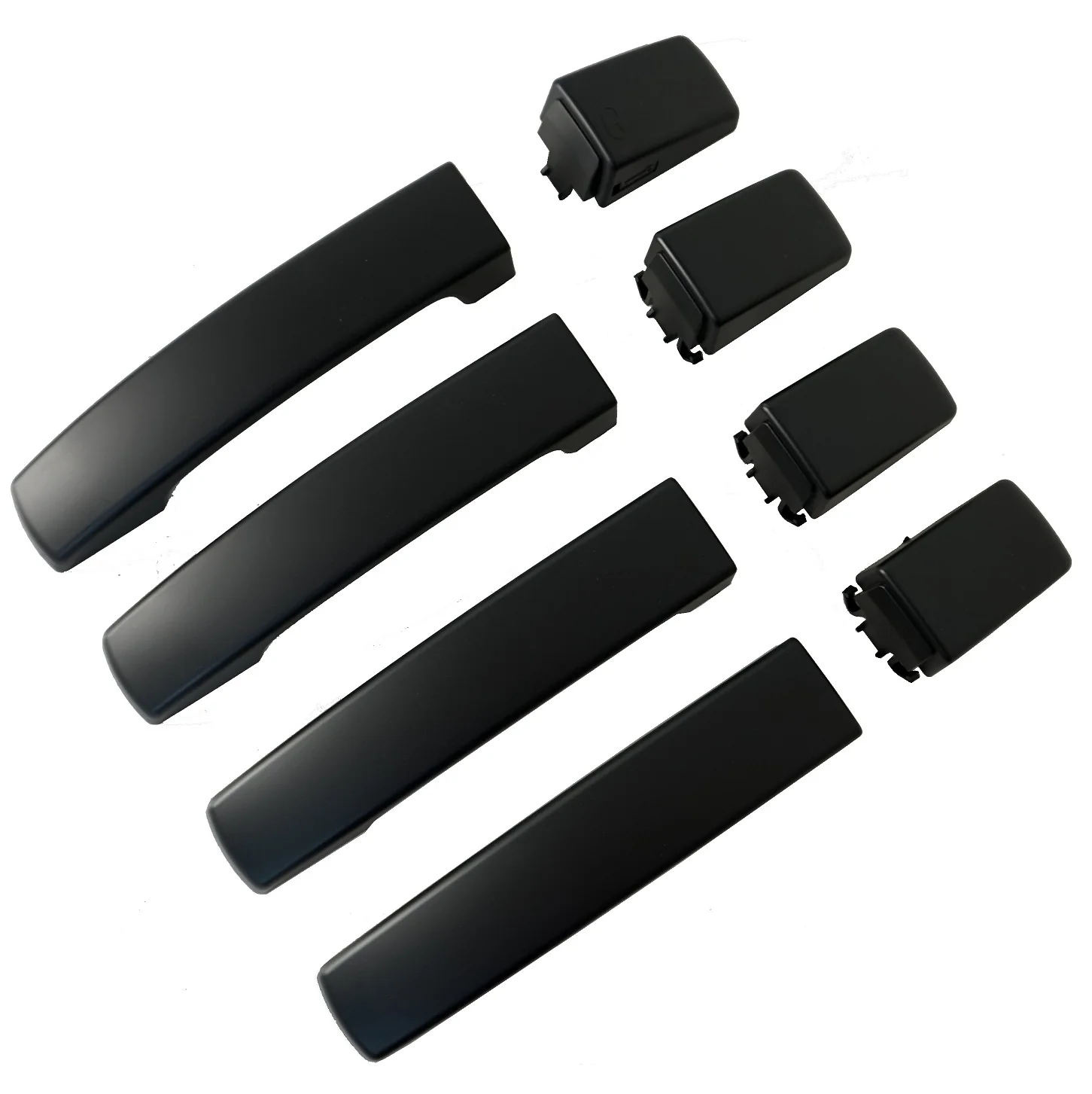 Door Handle "Skins" for Range Rover Sport L320 fitted with 2 pc Handle - Matt Black