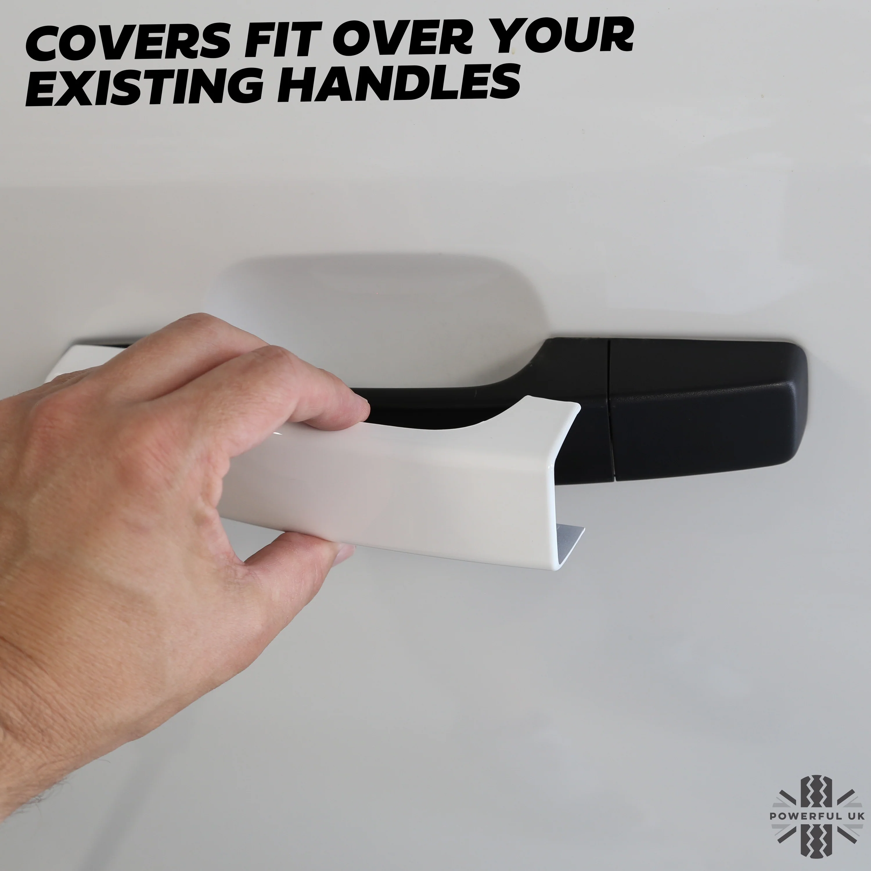 Door & Tailgate Handle Covers - Santorini Black - for Land Rover Defender L663 (110/130) - Image 5