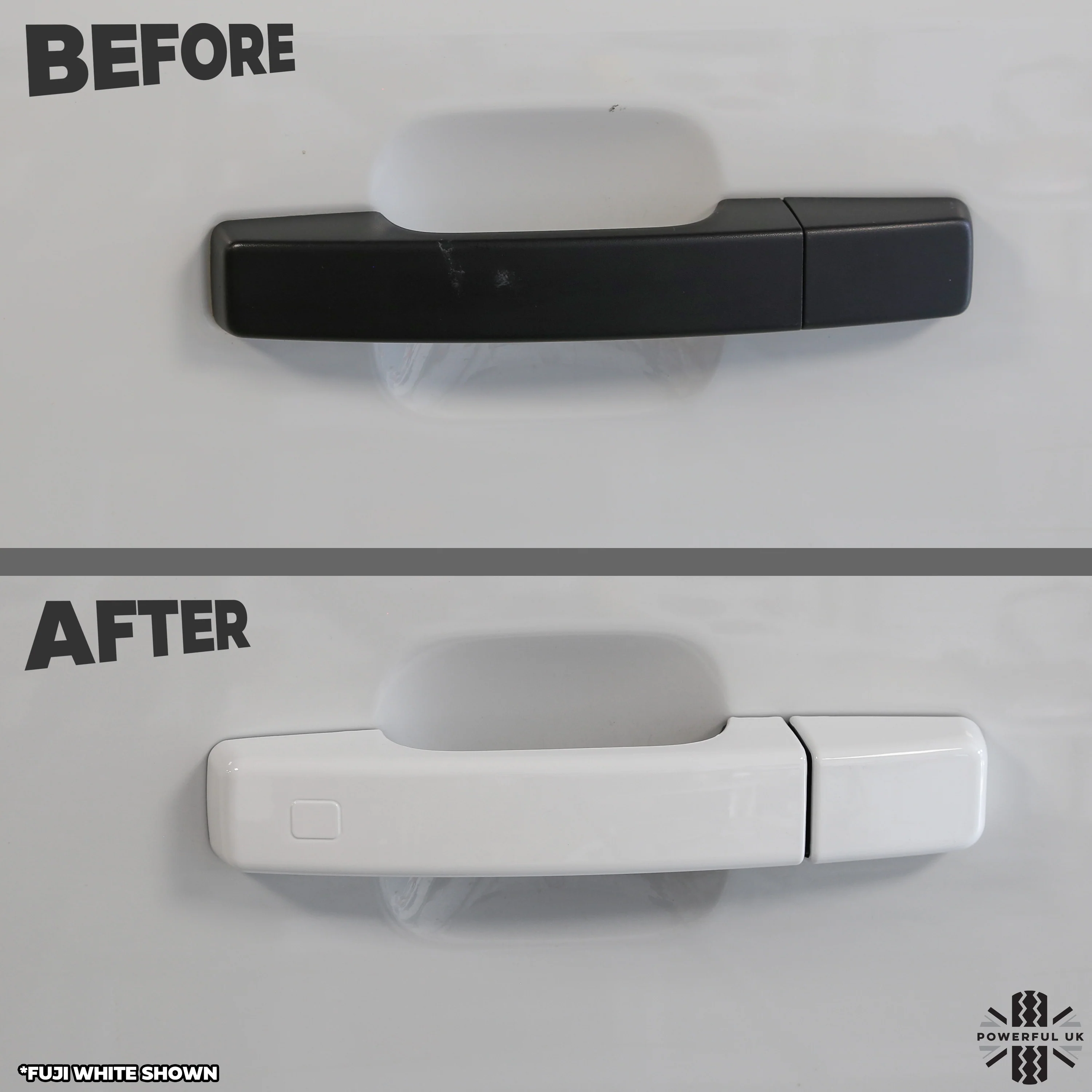 Door & Tailgate Handle Covers - Santorini Black - for Land Rover Defender L663 (110/130) - Image 9